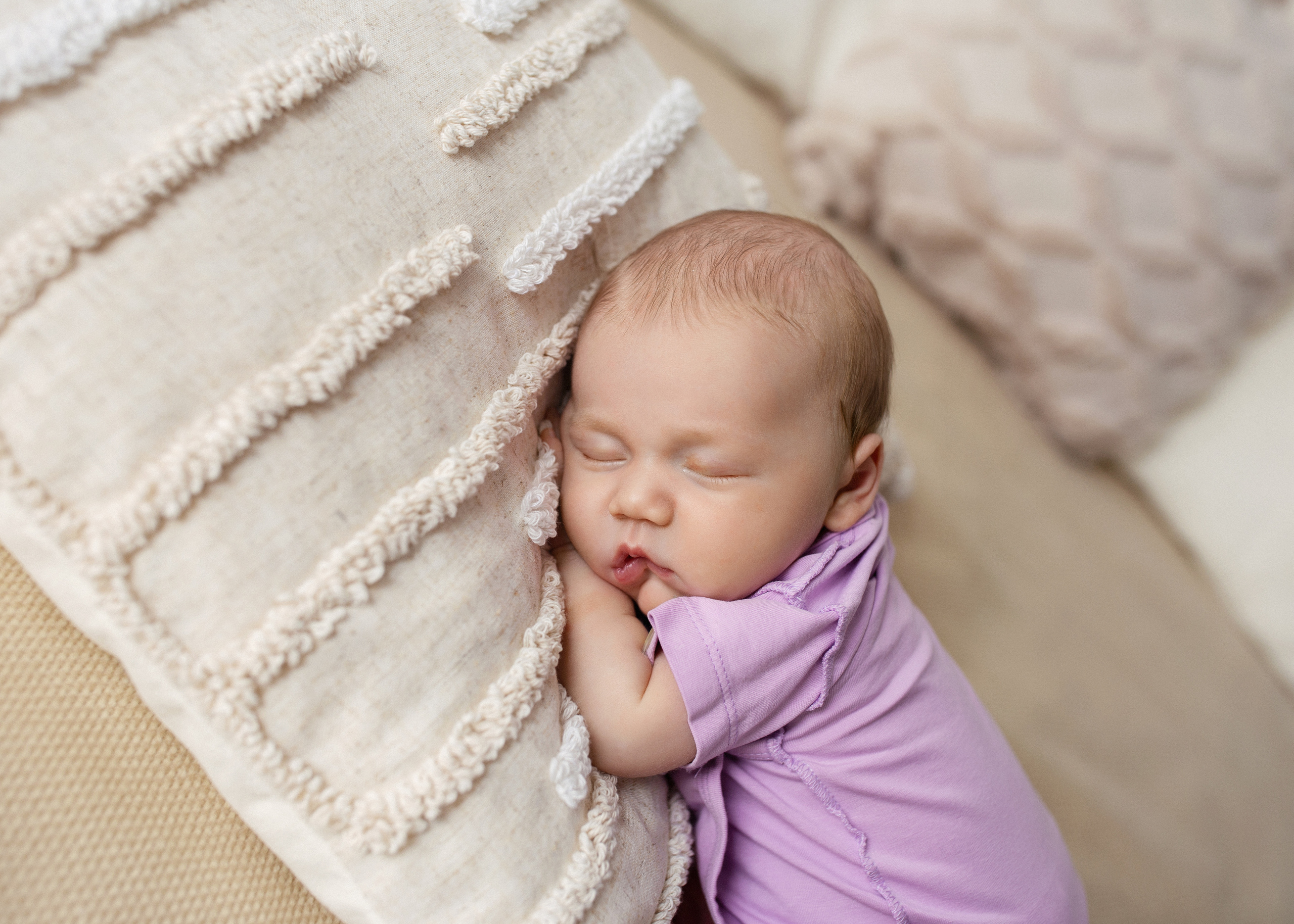 Студийная съёмка (малышка новорождённая)