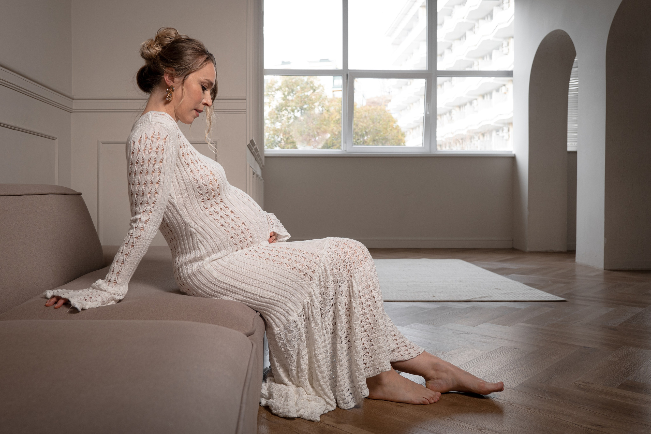 Семейная фотосессия в студии. Портретный и репортажный фотограф в Сочи Рамодина Юлия