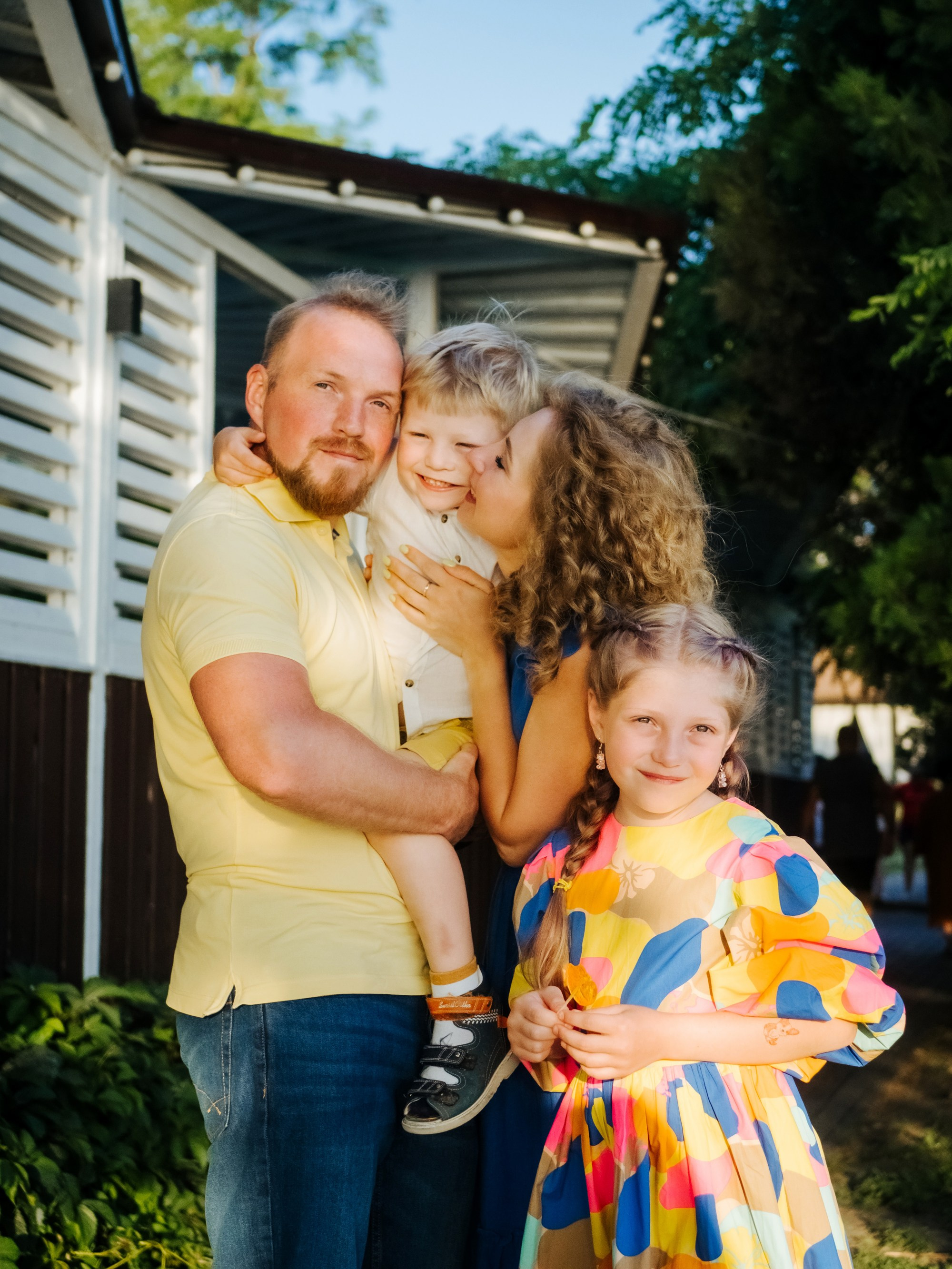 Лёша + Лена + Василиса + Макс. Семейный, детский, свадебный, фотограф в городе Анапа