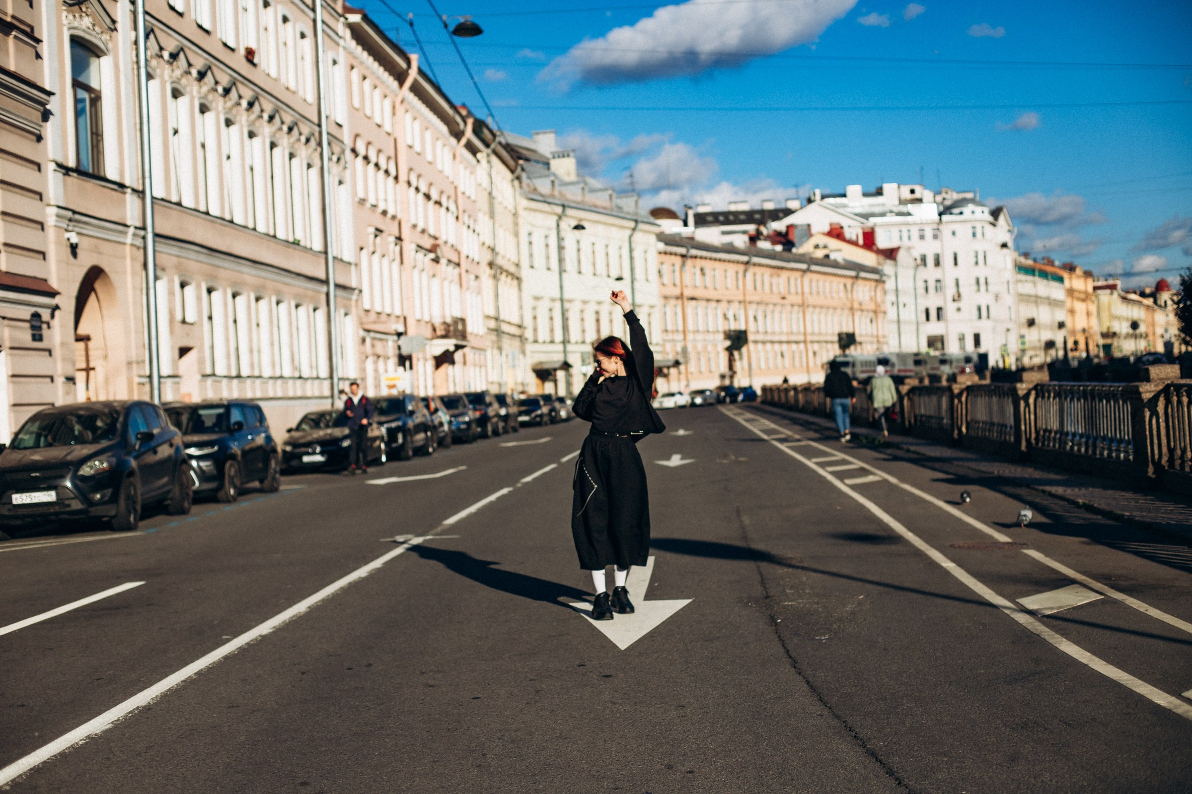 Людмила в сентябре. Фотопрогулка в Петербурге. Индивидуальный и семейный фотограф в Санкт-Петербурге