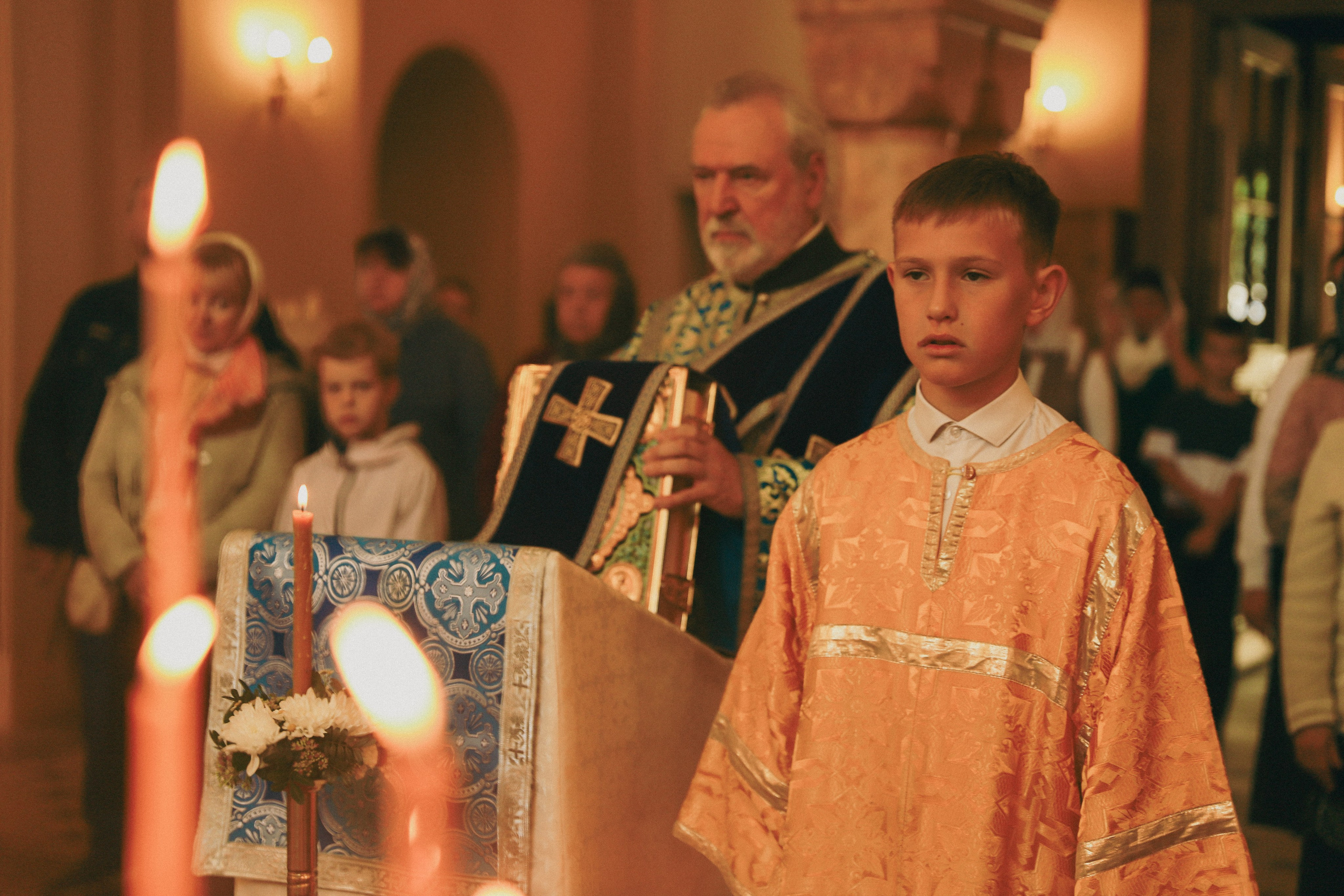 Служба в церкви