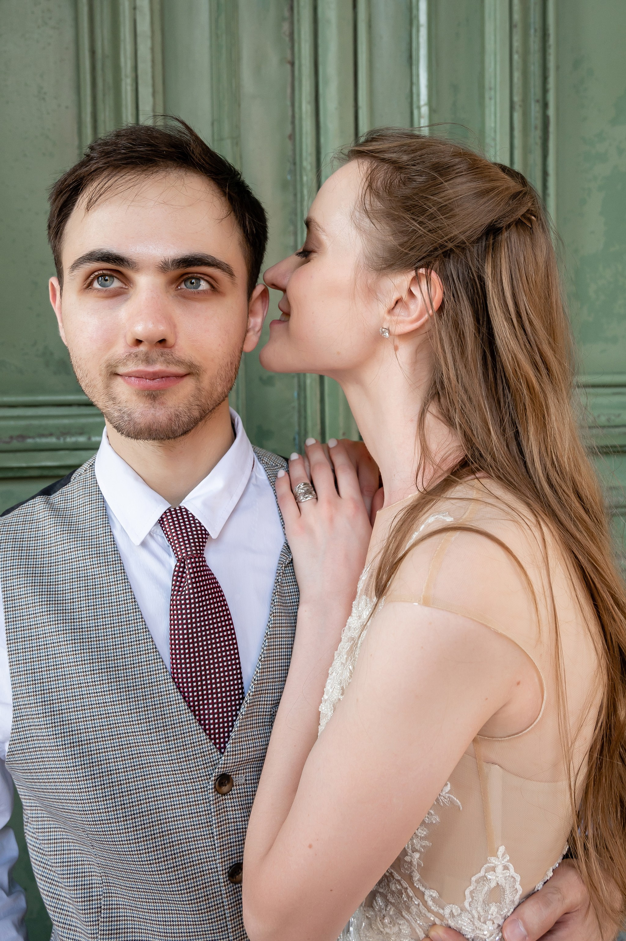 Зеркальный дворик. Свадебный и семейный фотограф из Санкт-Петербурга Климов Анатолий