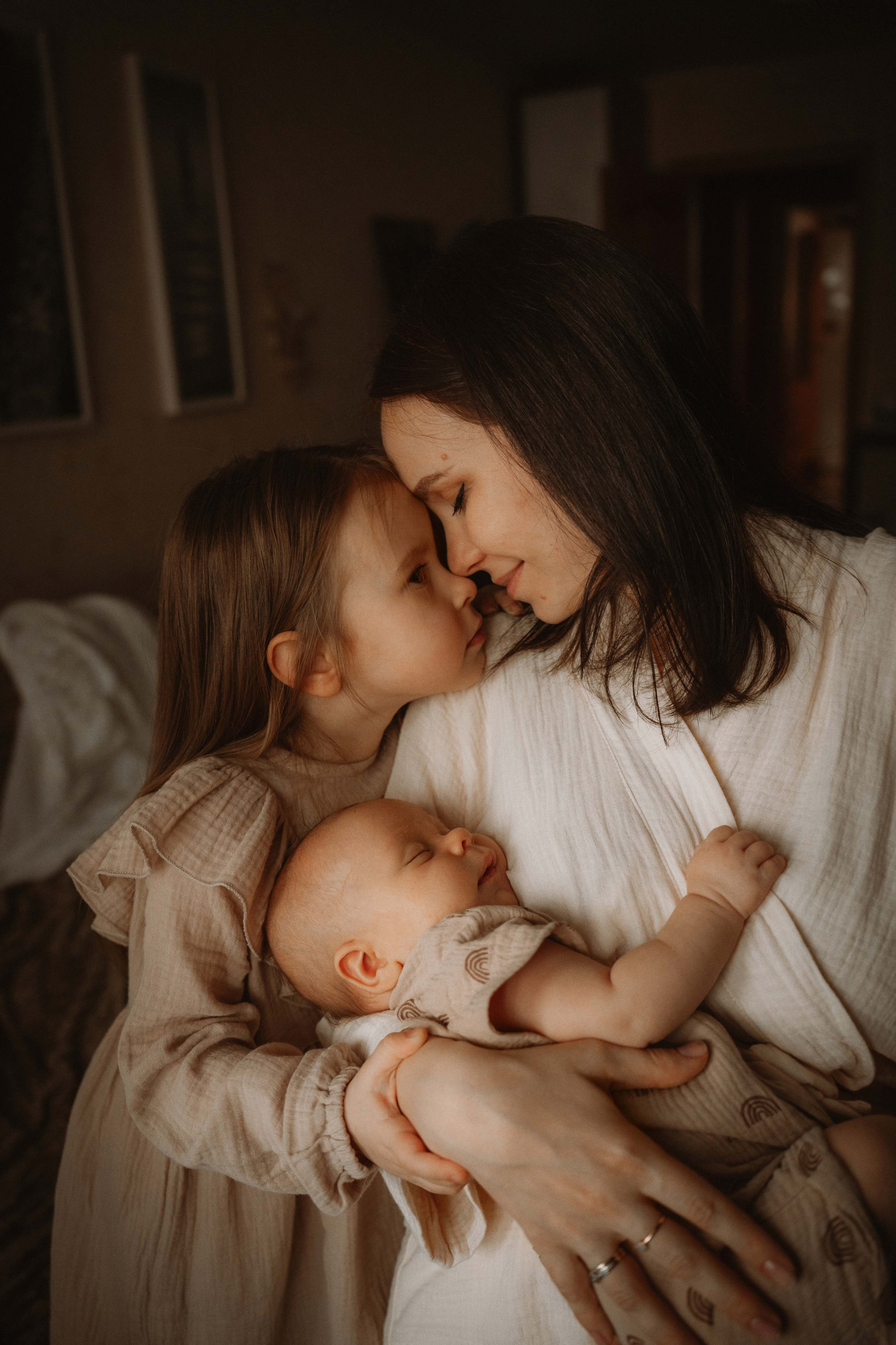 Ваня, Лера, Алиса и Кирюша. Семейный фотограф • Домашние съемки в Нижнем Новгороде