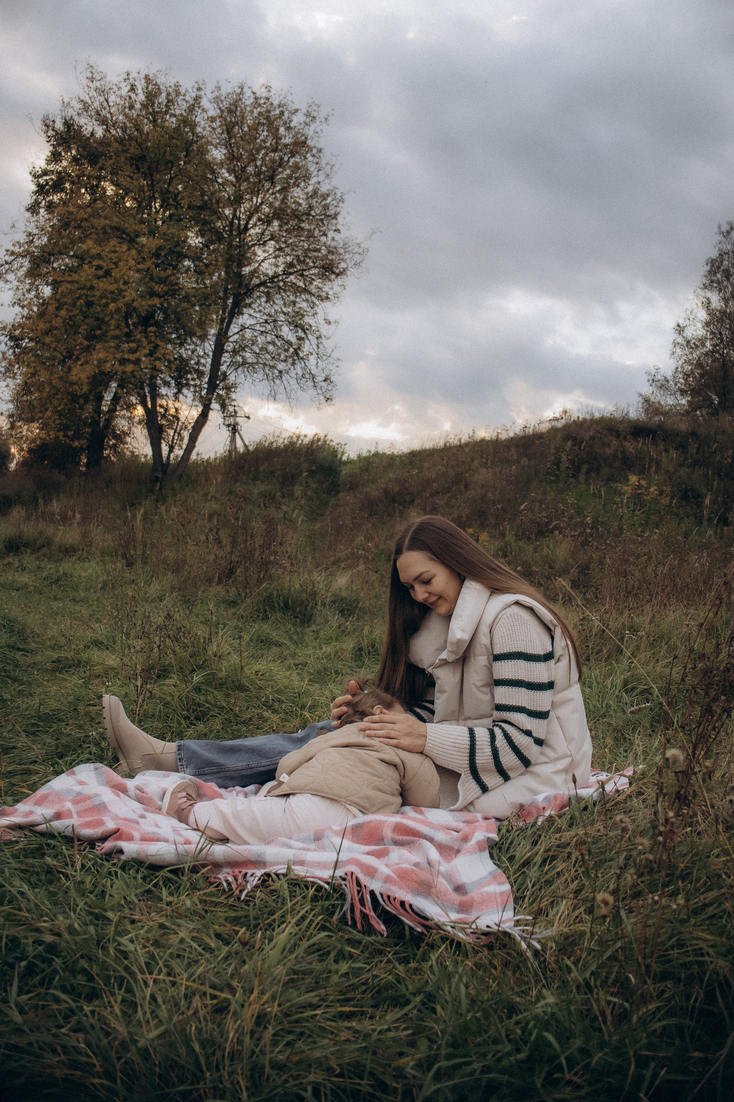 Любовь мамы. Семейная осенняя фотосессия. Юлия Левада Семейный и женский фотограф