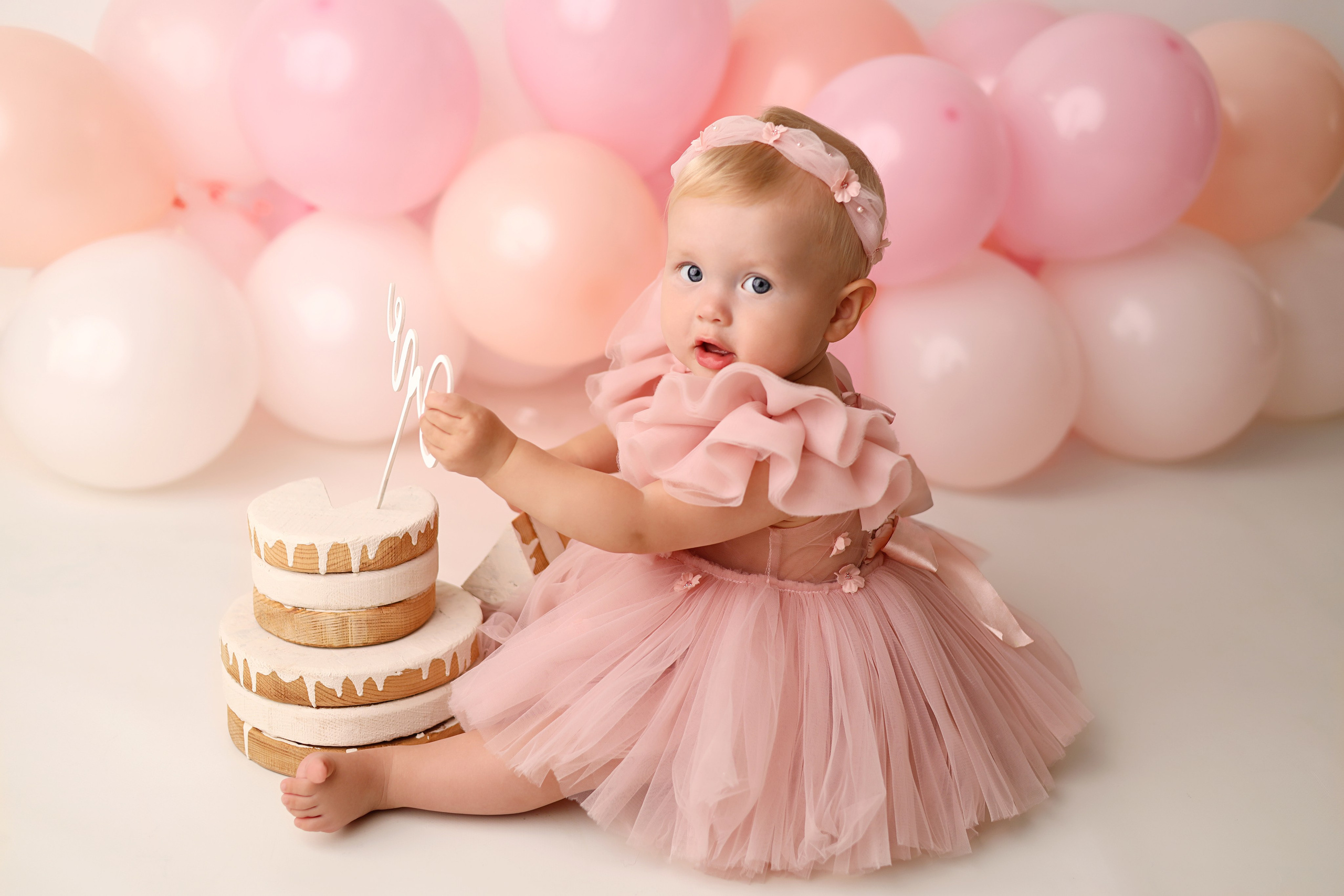 Ангелине 1 годик. Фотограф новорожденных Москва. Ньюборн фотограф Москва