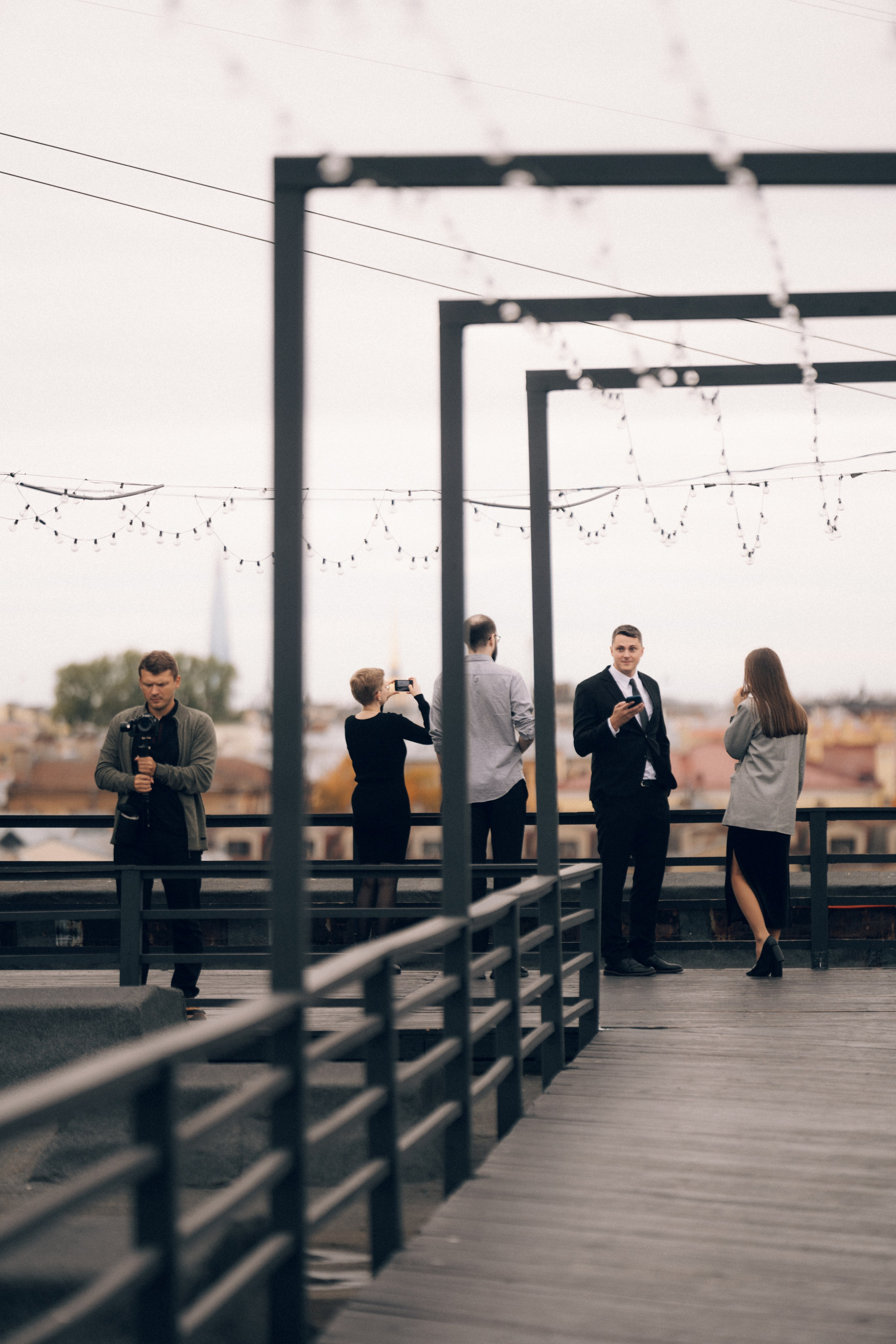 Roof wedding. Фотограф Ксения Калюжная