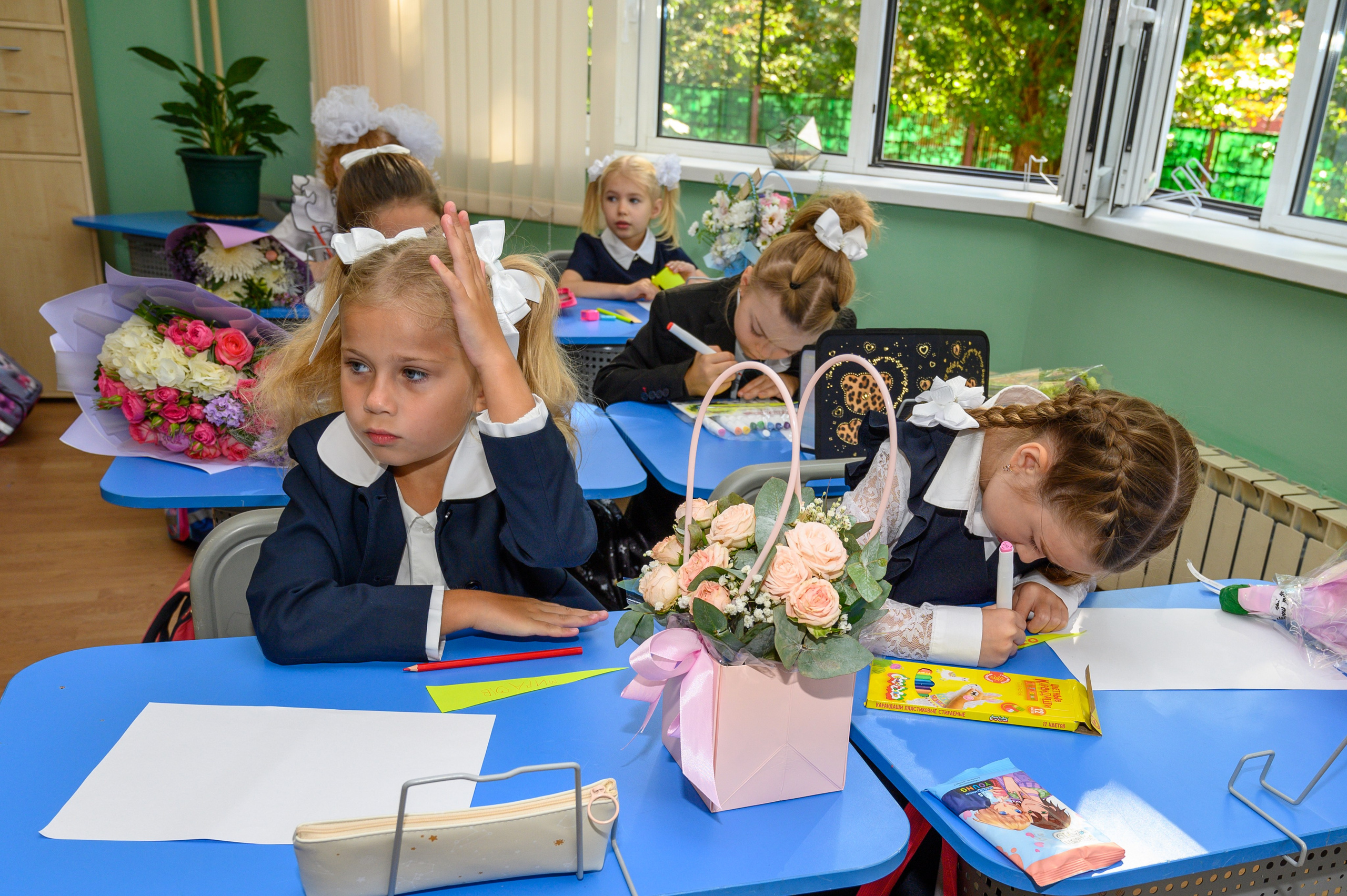 Школьный фотограф на 1 сентября, фоторепортаж, школьный фотограф. Семейный и детский фотограф в детских садах и школах