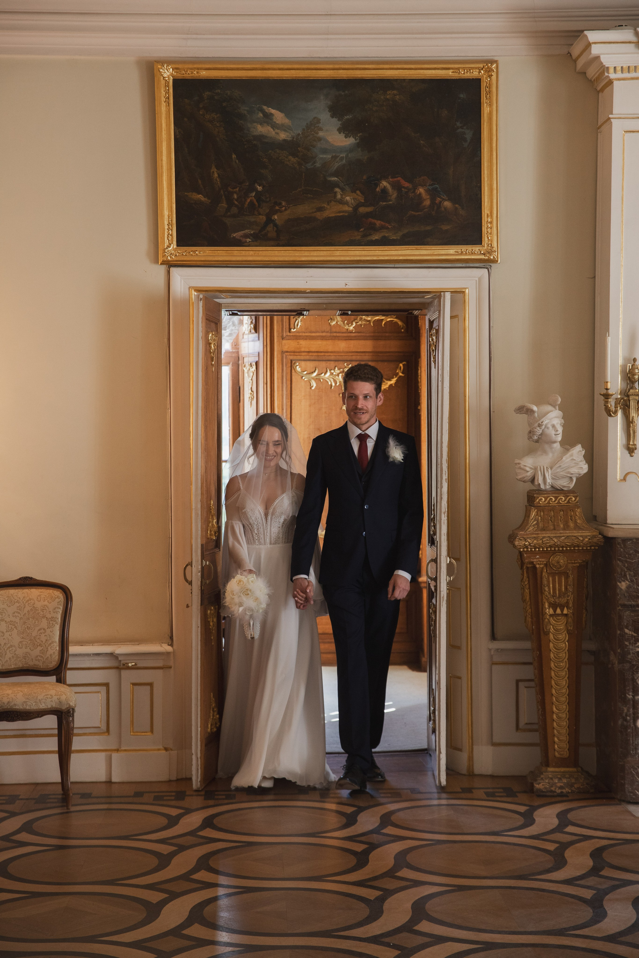 Летняя свадьба в Кусково. Свадебный и портретный фотограф в Москве Мария Кравченко