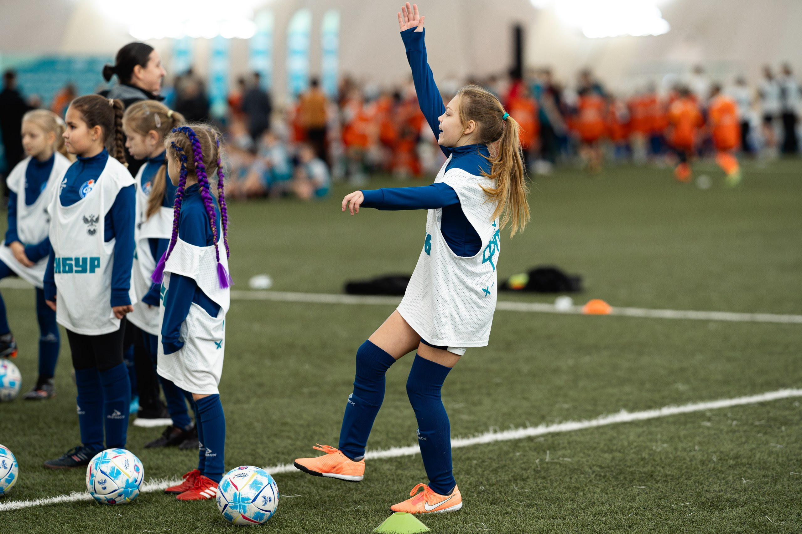 Фестиваль «СИБУР. Урок футбола» в рамках проекта Российского футбольного союза «Футбол в школе». Портретный и репортажный фотограф в Воронеже: Анастасия Пузикова
