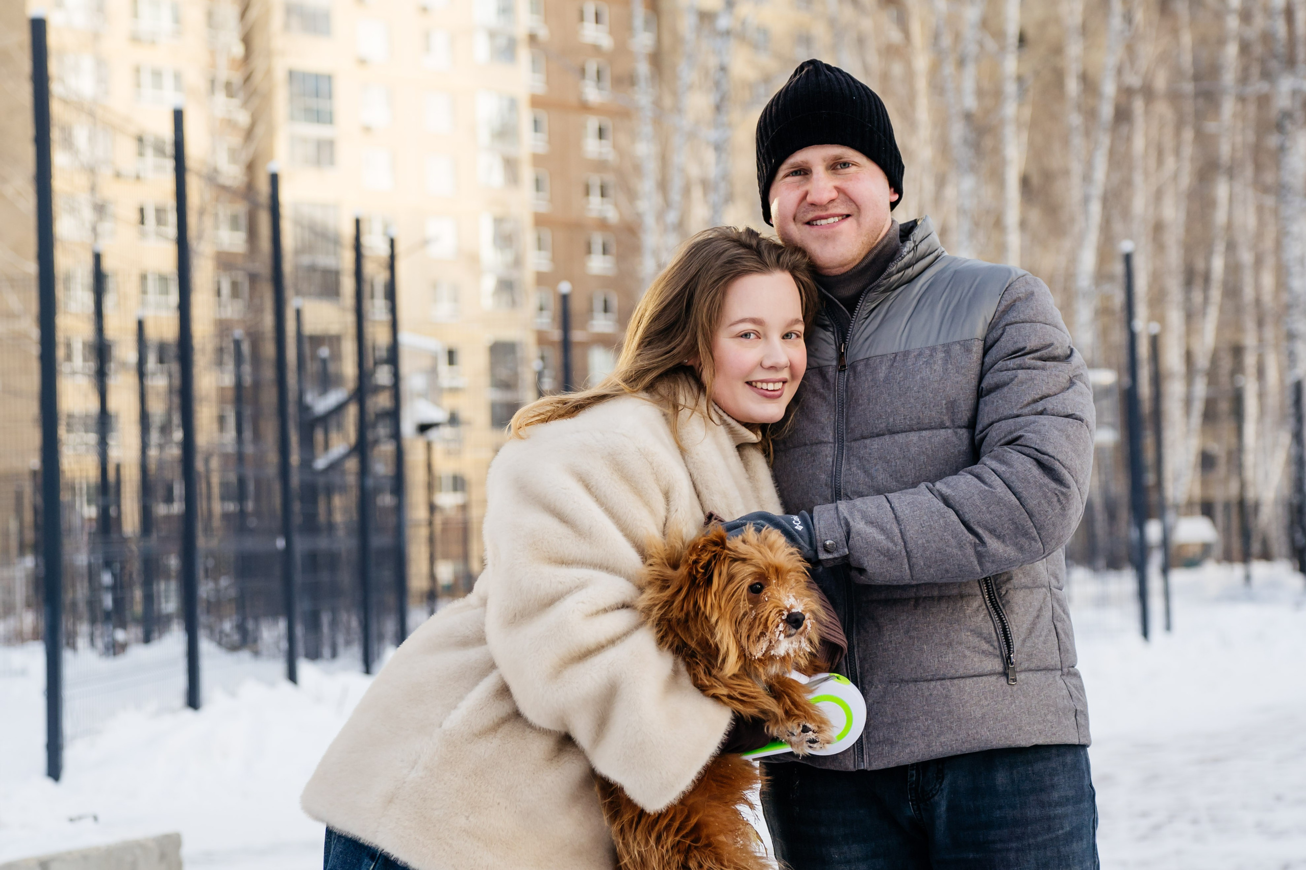 Зимняя прогулка. Видеограф и Фотограф в Челябинске Ксения и Владимир Рюмины