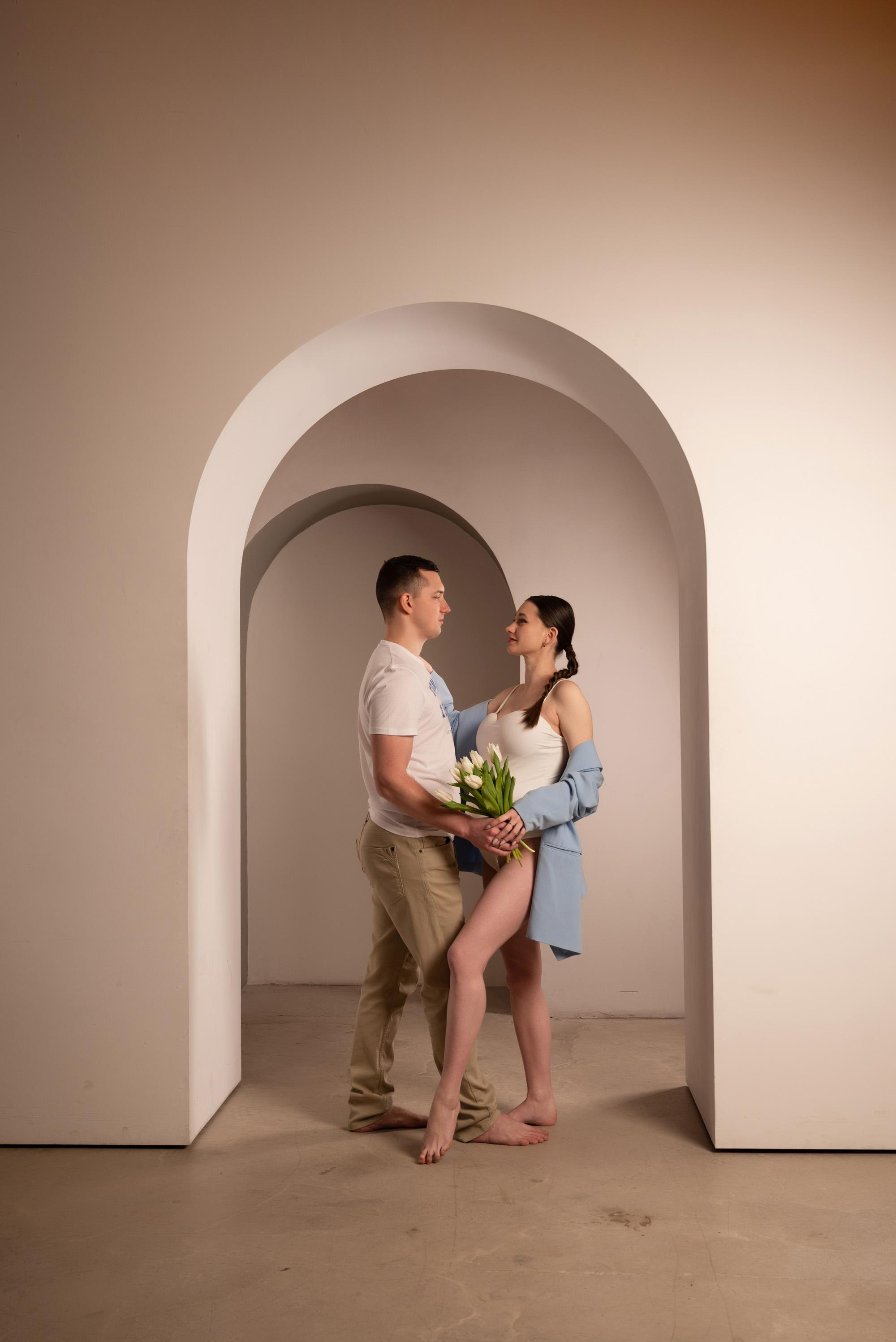 Наташа и Сергей (беременная лавстори). Свадебный фотограф в Санкт-Петербурге Владислава Тюльпина