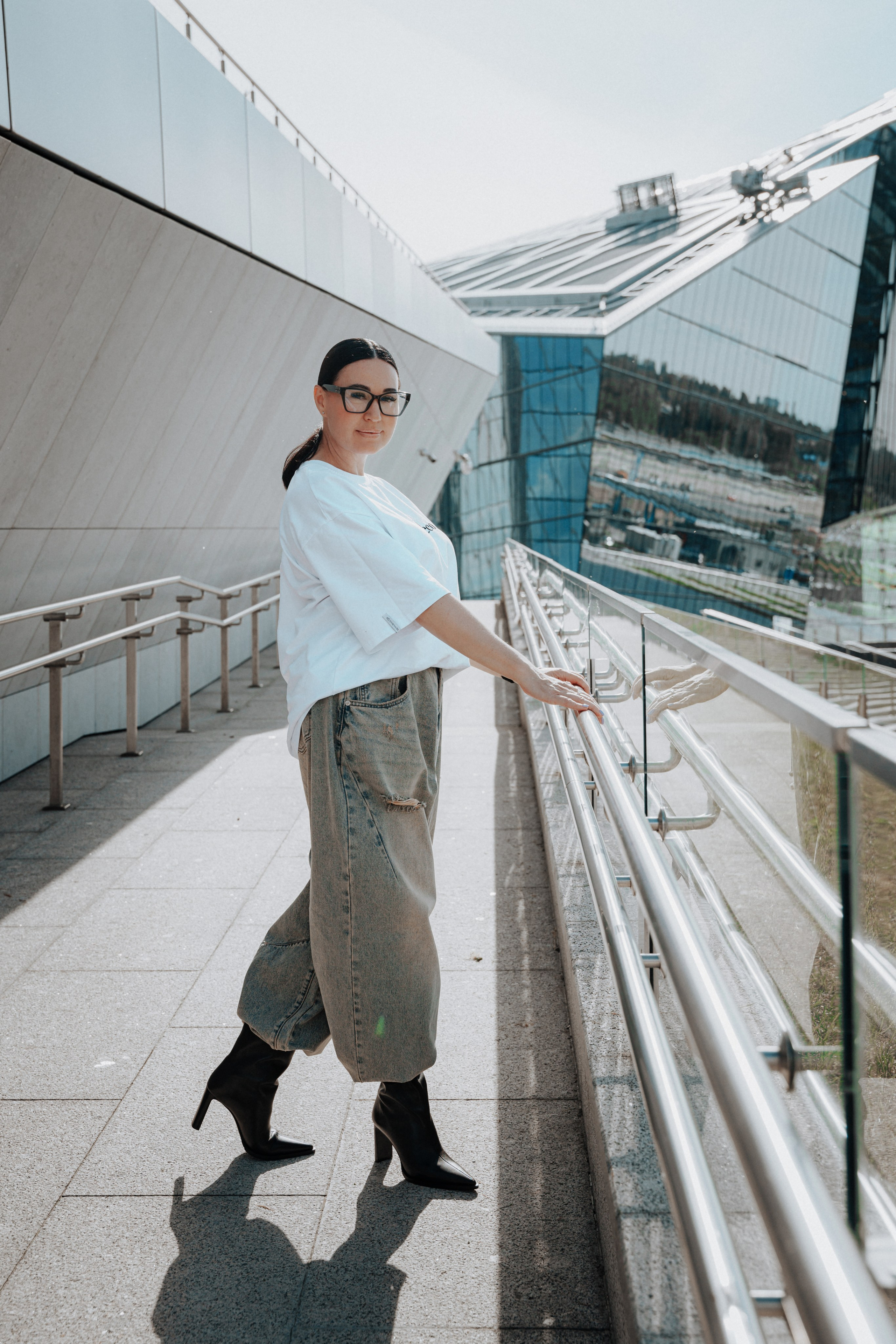 Елена. Лахта центр. Портретный фотограф в Санкт-Петербурге Дмитриева Наталия