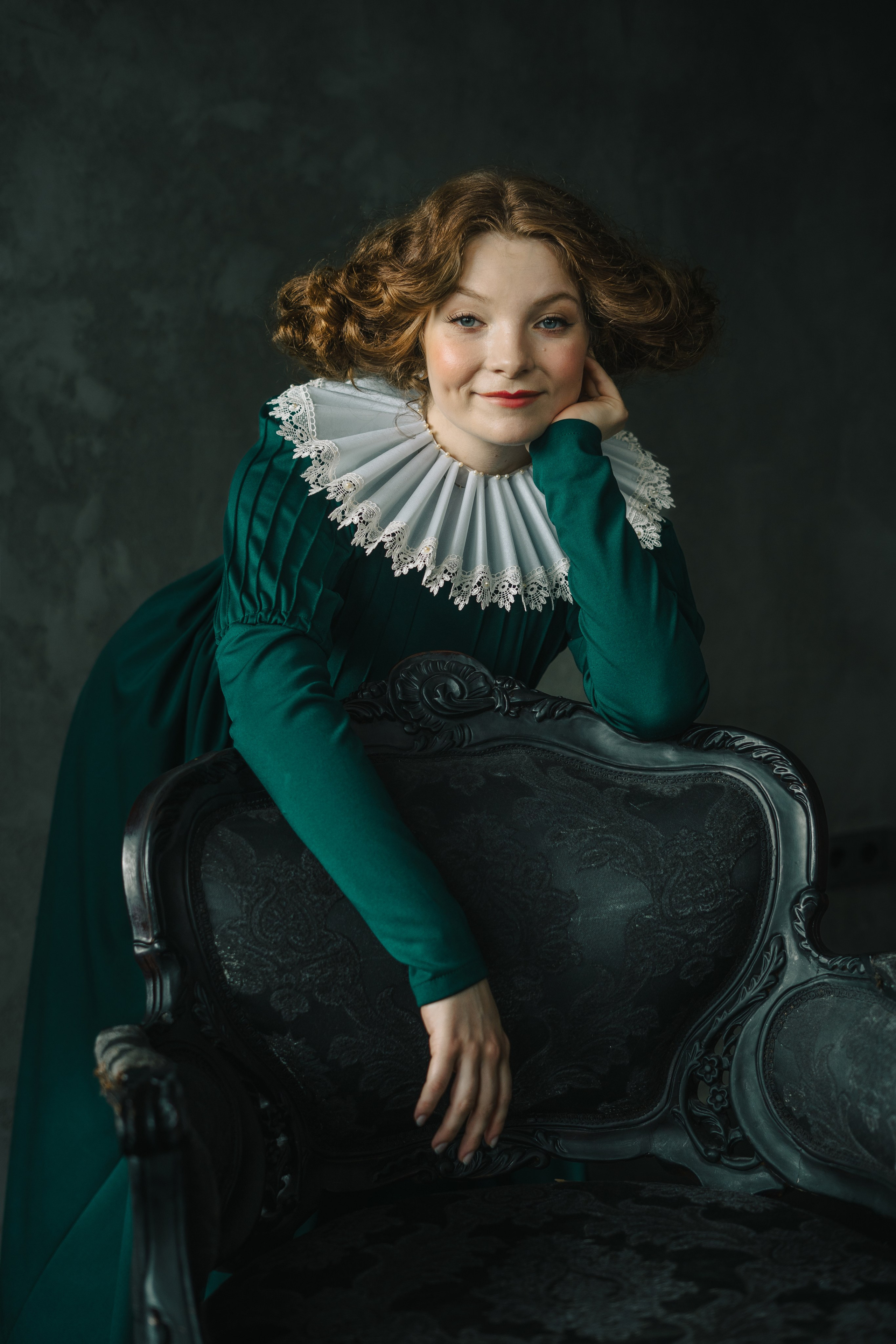 Портрет девушки XIX века. Фотограф Мария N Екатеринбург