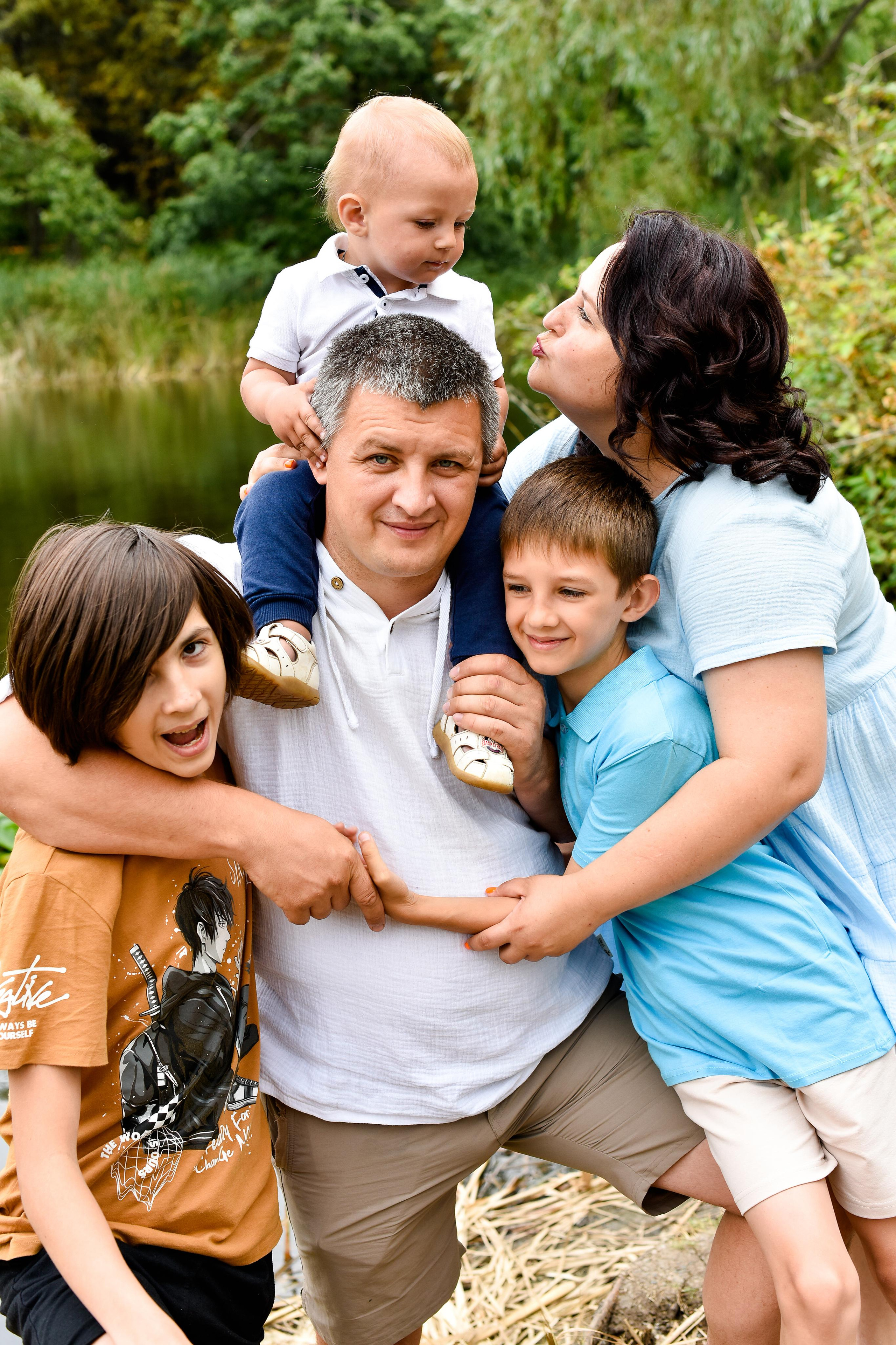 Семья Ольги и Максима