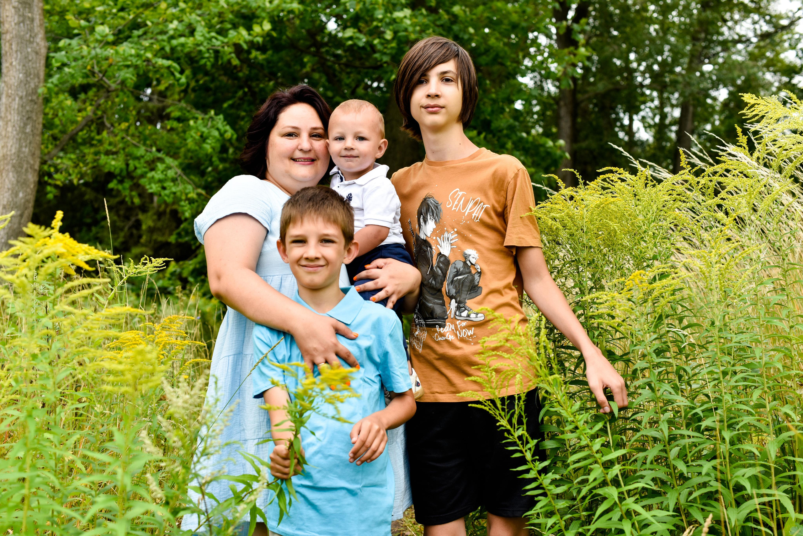 Семья Ольги и Максима