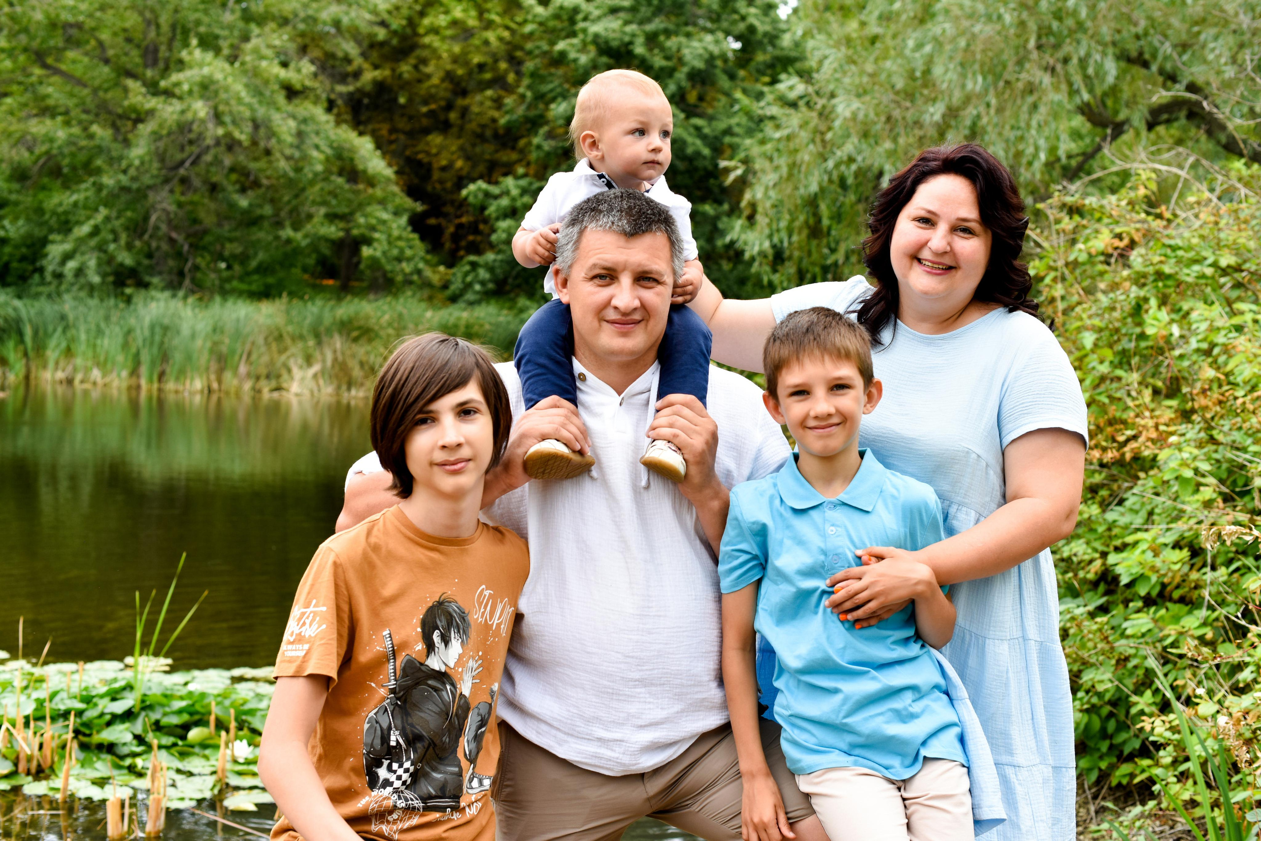 Семья Ольги и Максима