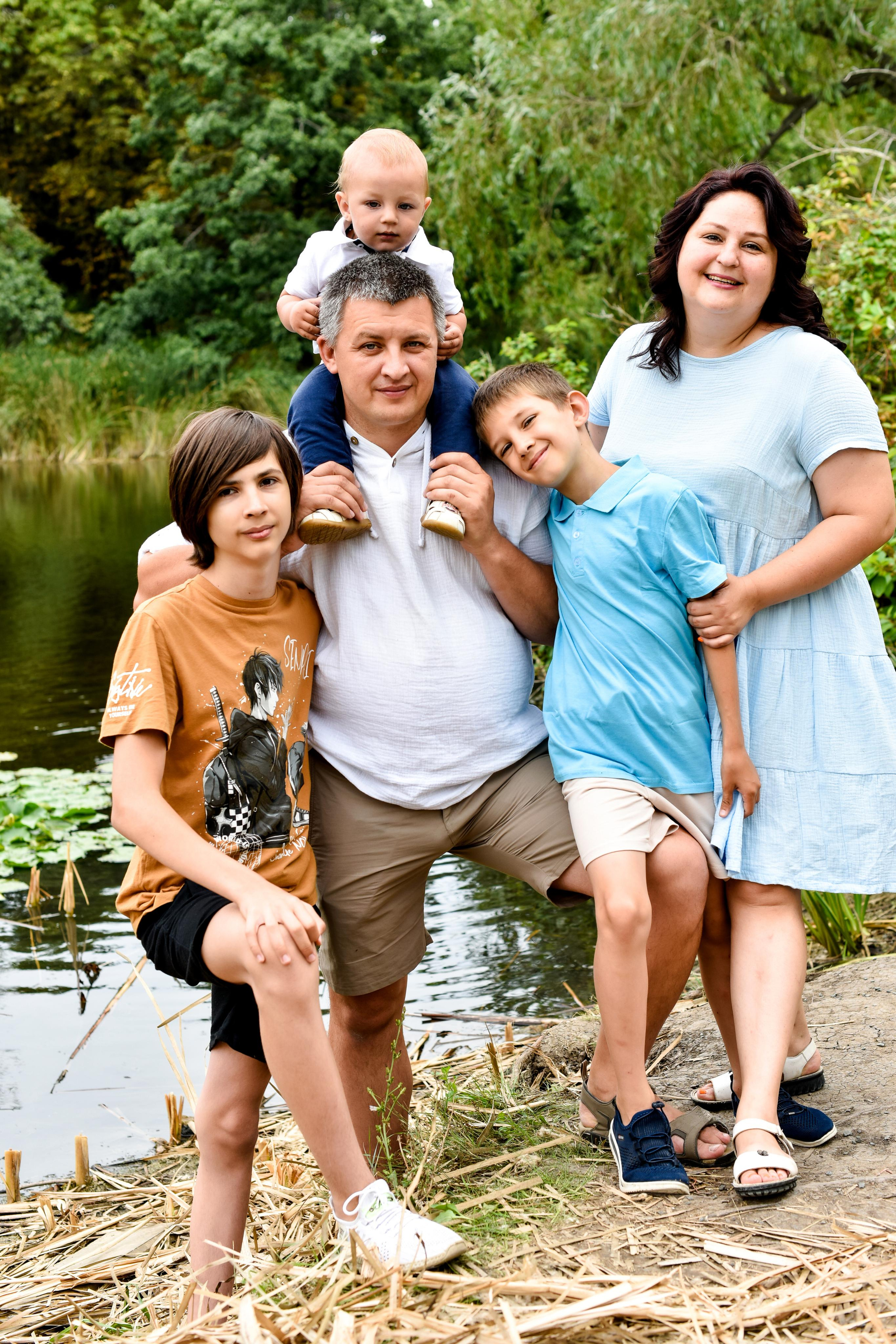 Семья Ольги и Максима