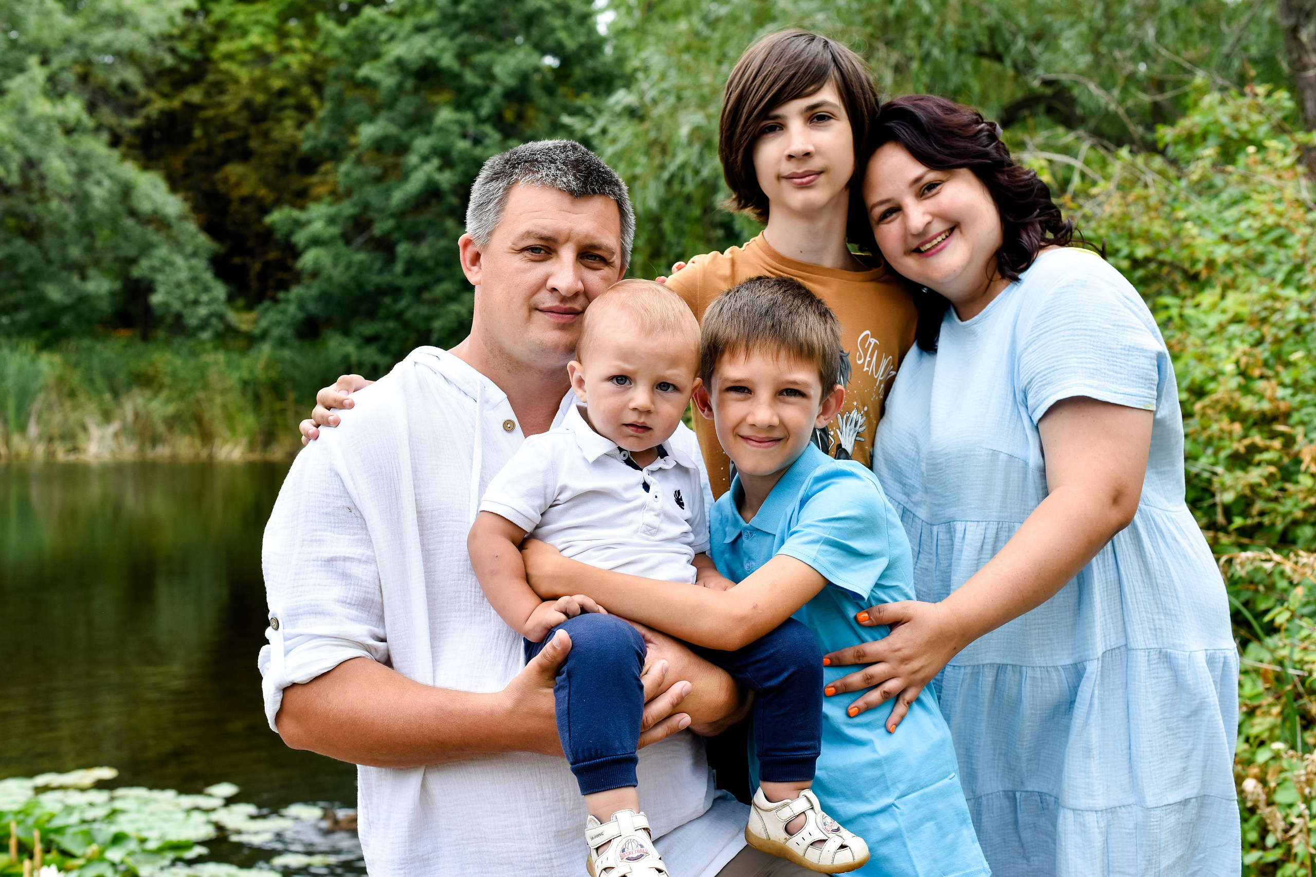 Семья Ольги и Максима