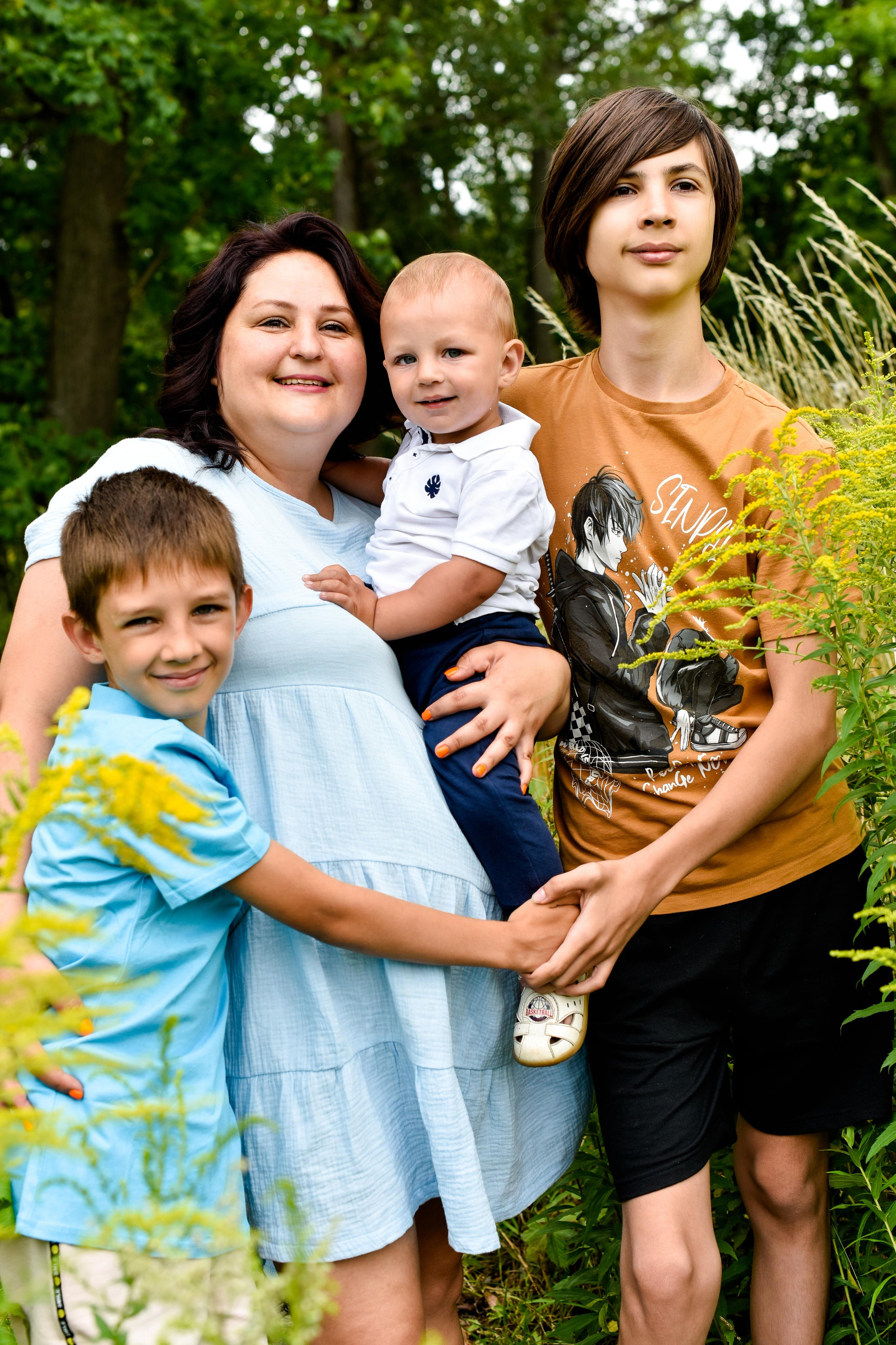 Семья Ольги и Максима