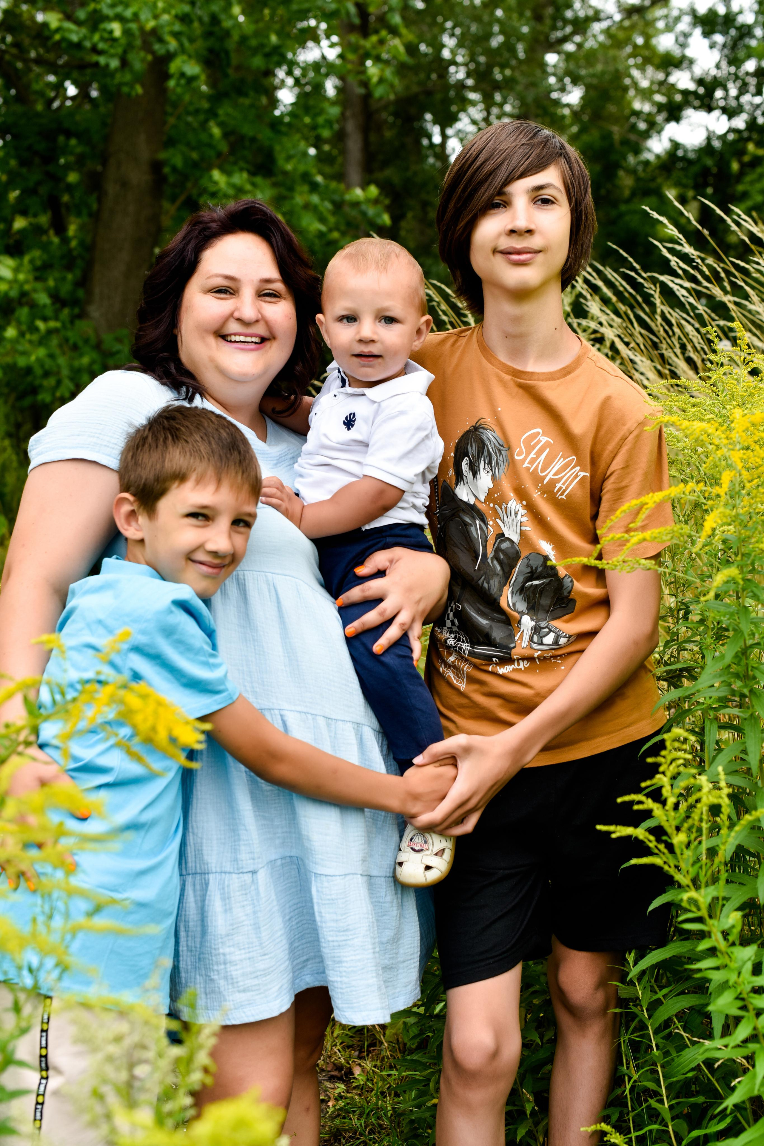 Семья Ольги и Максима