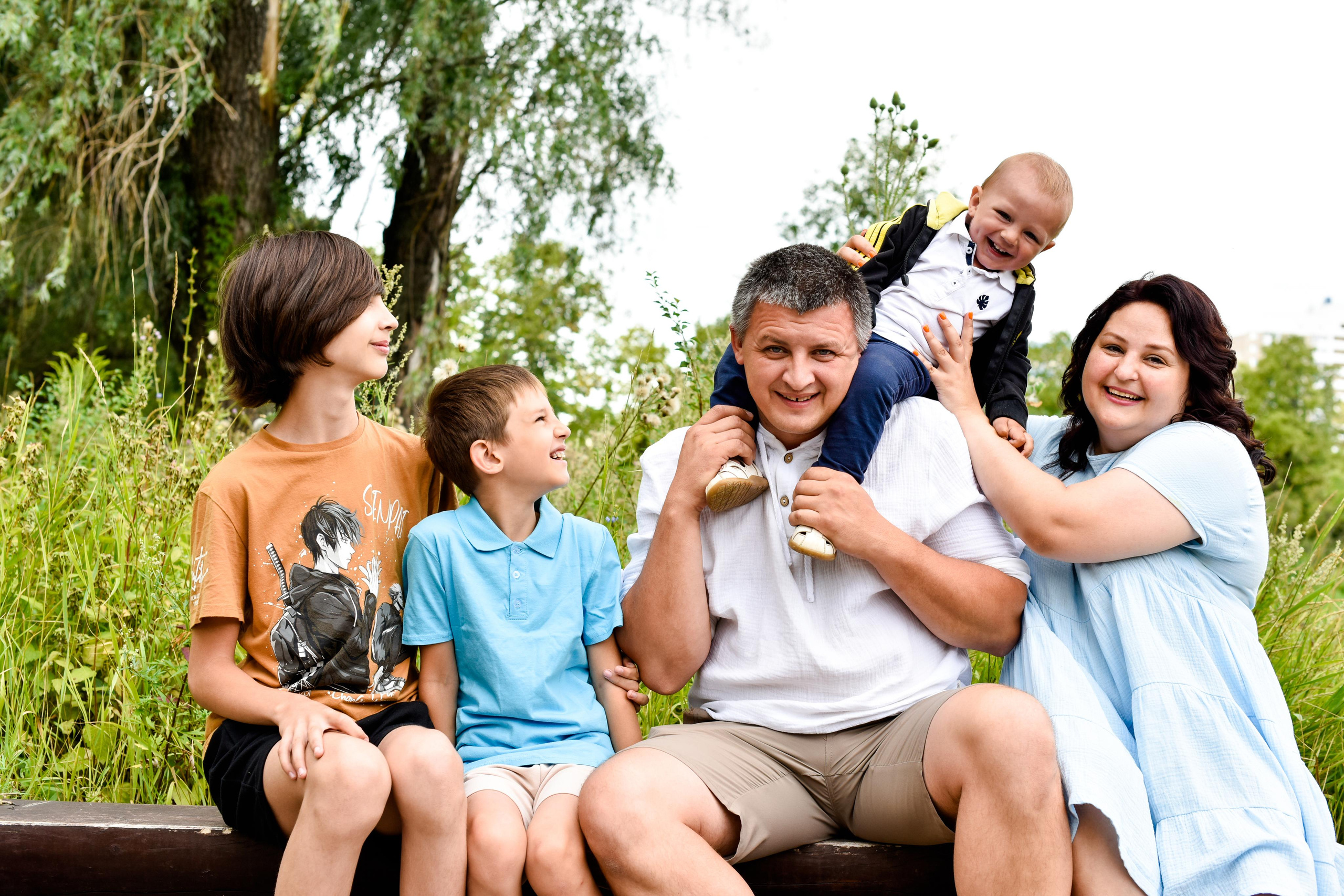 Семья Ольги и Максима