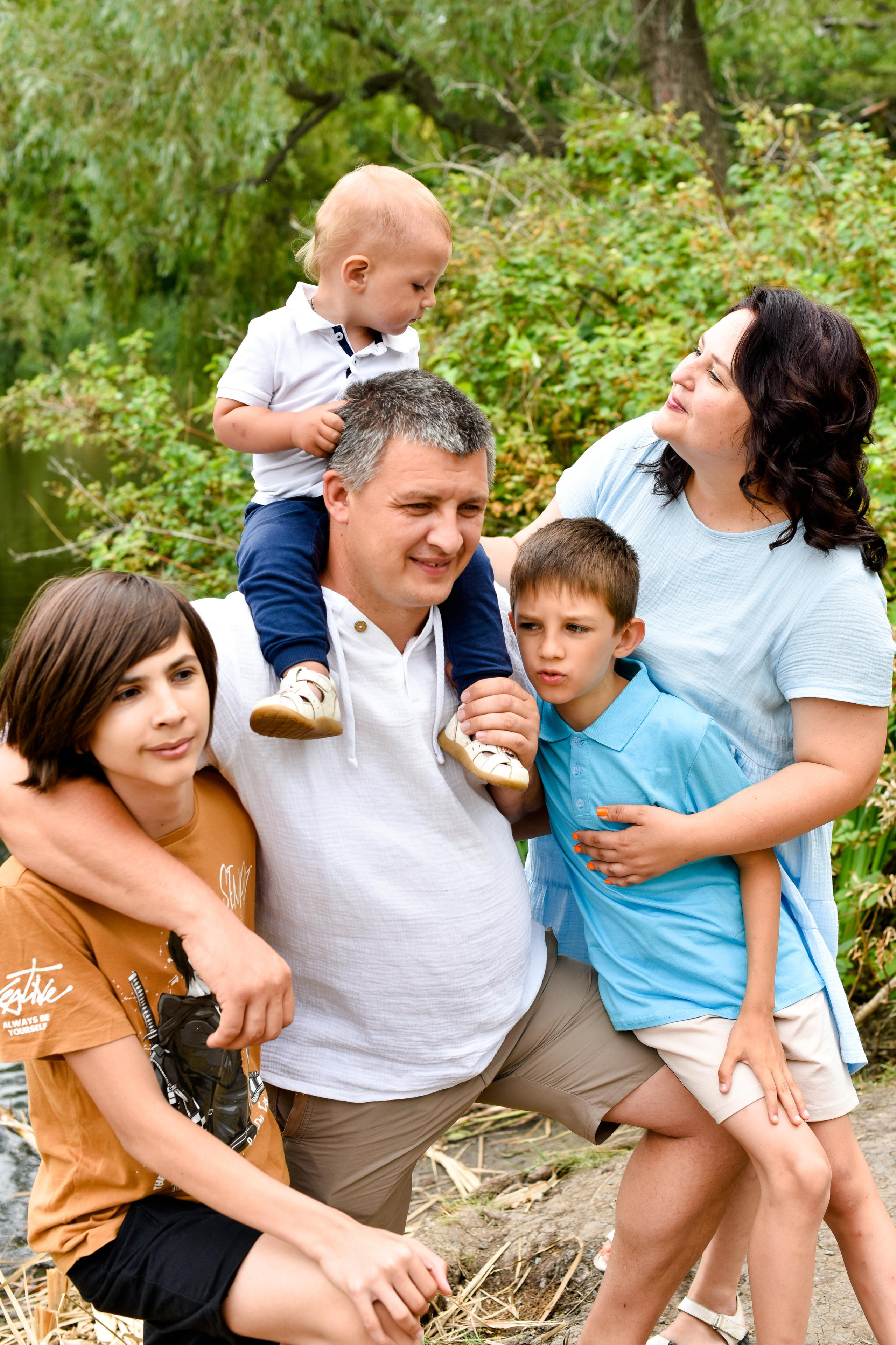 Семья Ольги и Максима