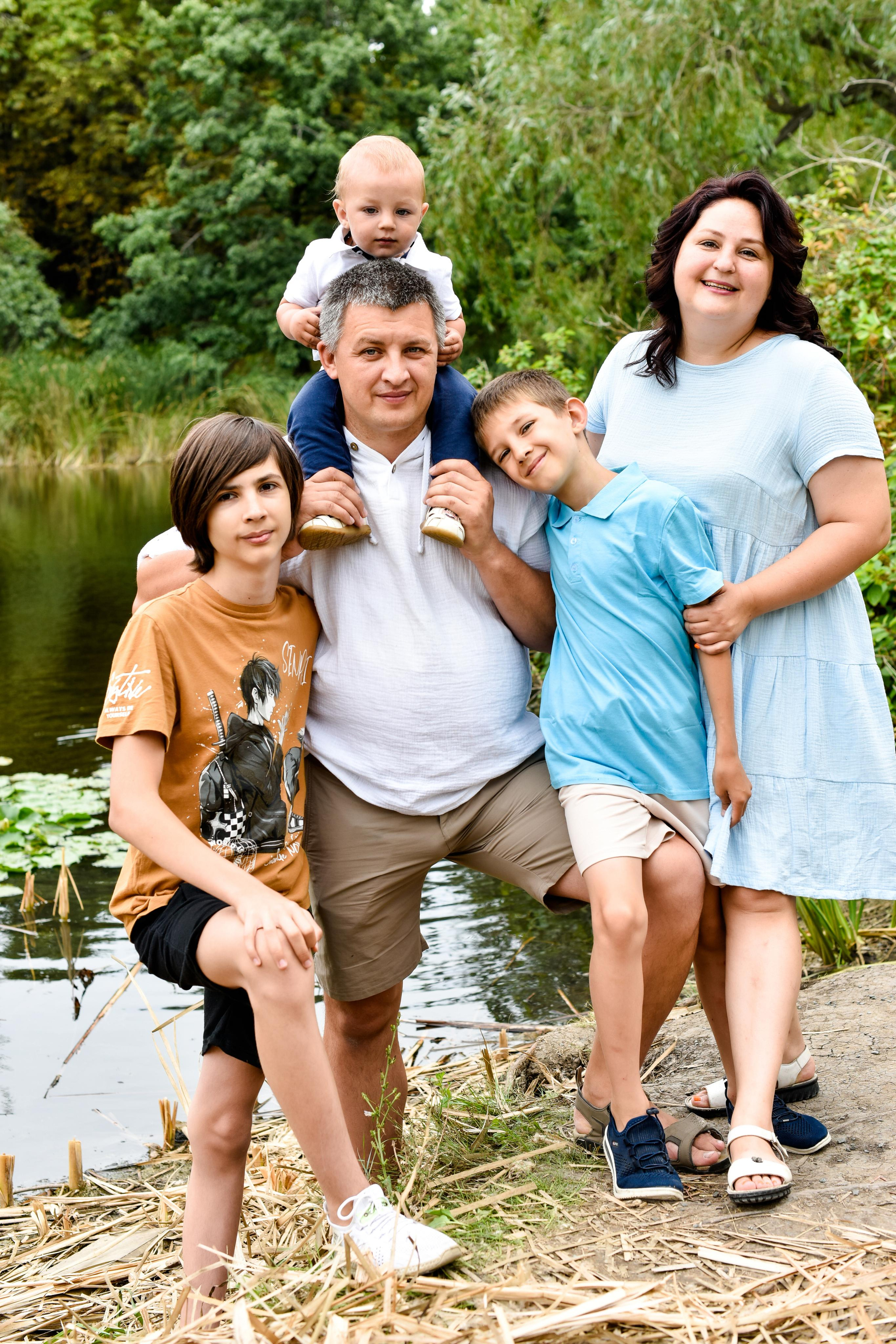 Семья Ольги и Максима