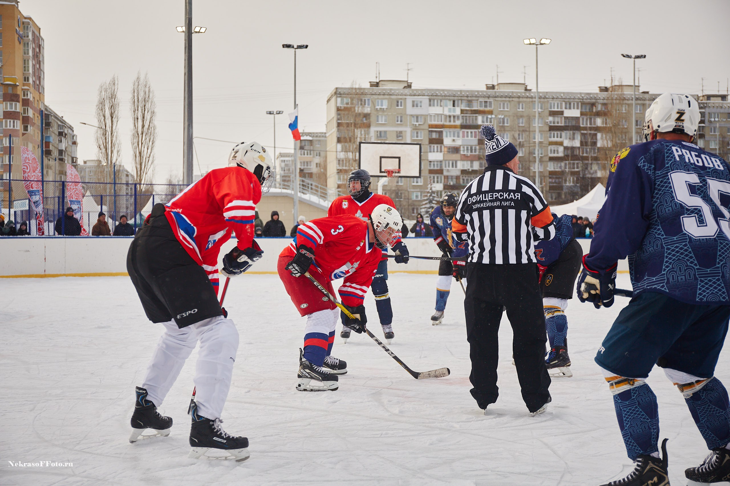 Турнир по хоккею «Русская классика» в рамках Офицерской хоккейной лиги. Спортивный фотограф Некрасов Денис