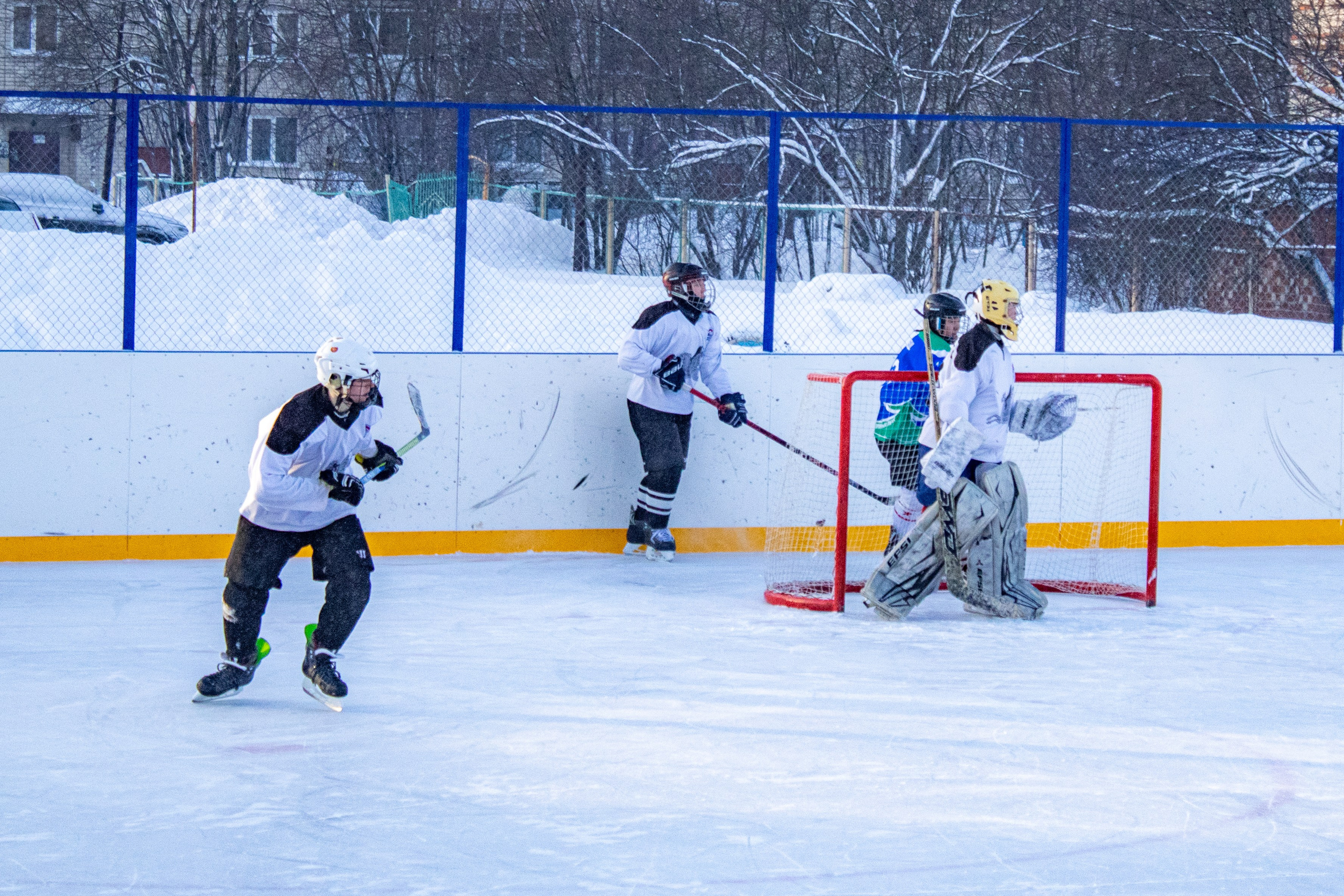 Хоккей г.п Атиг-г.п Дружинино