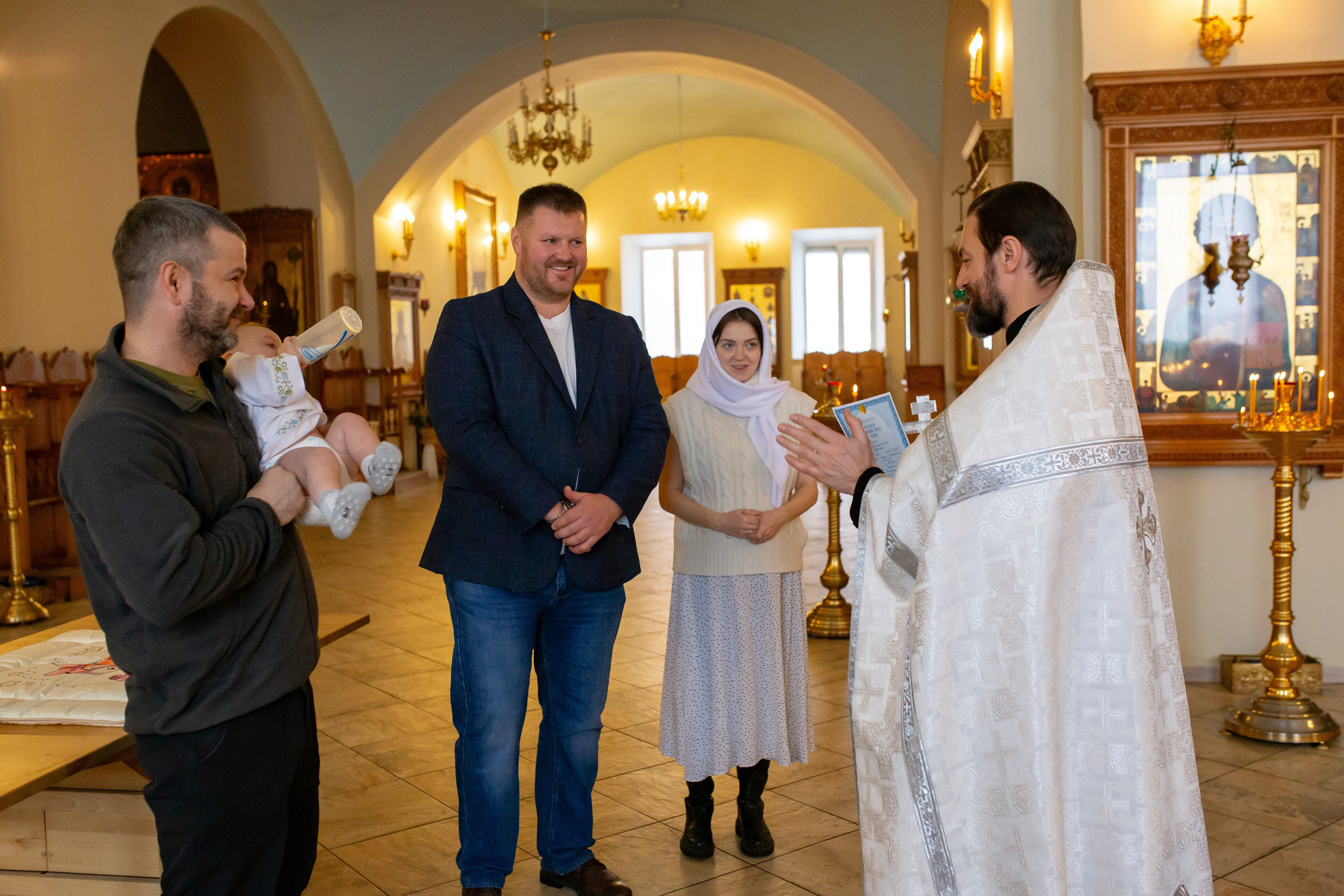 Крещение Филиппа. Репортажный фотограф в Москве