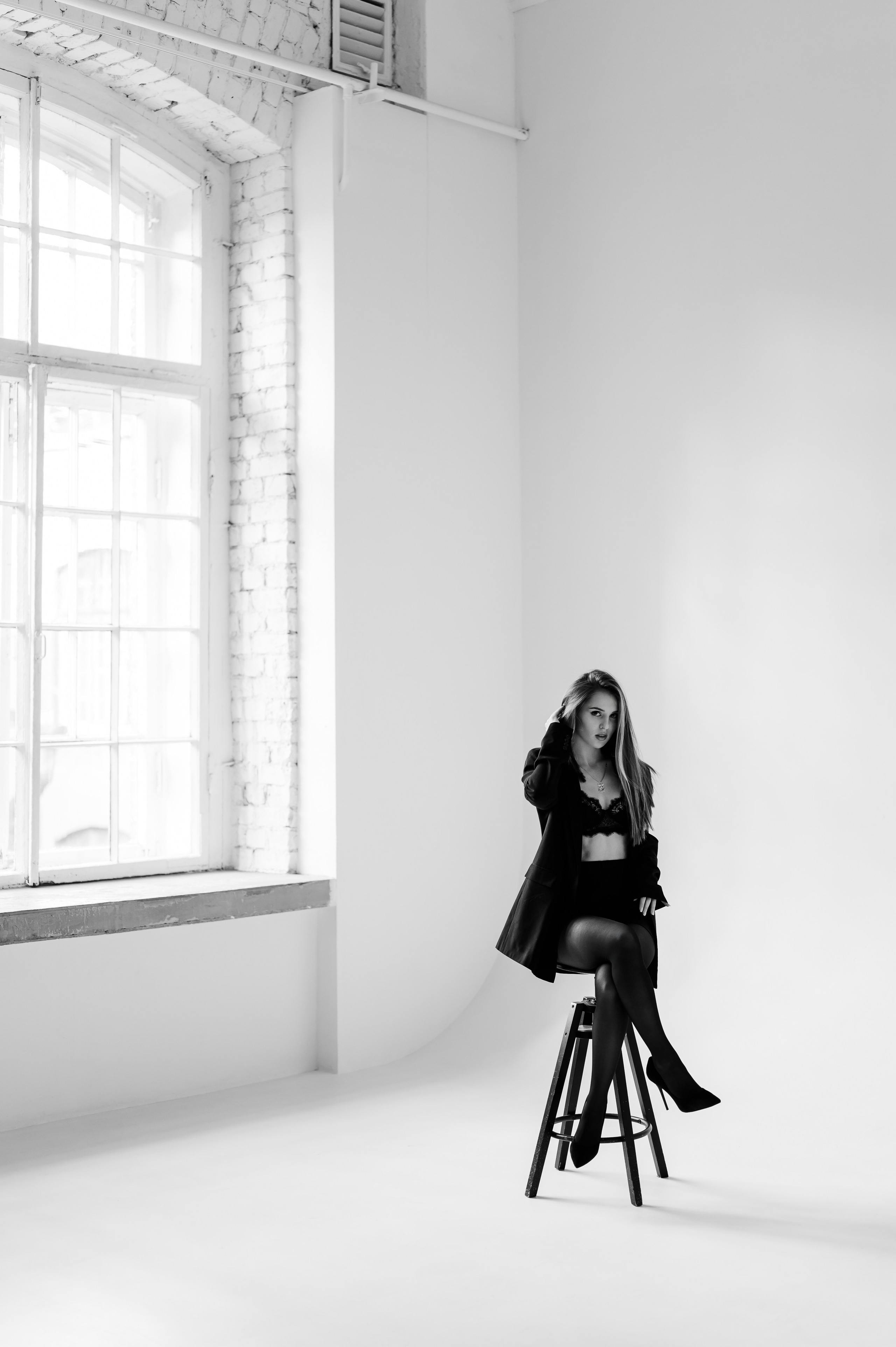 Алина, съемка на циклораме. Свадебный и семейный фотограф Евгения Кононова