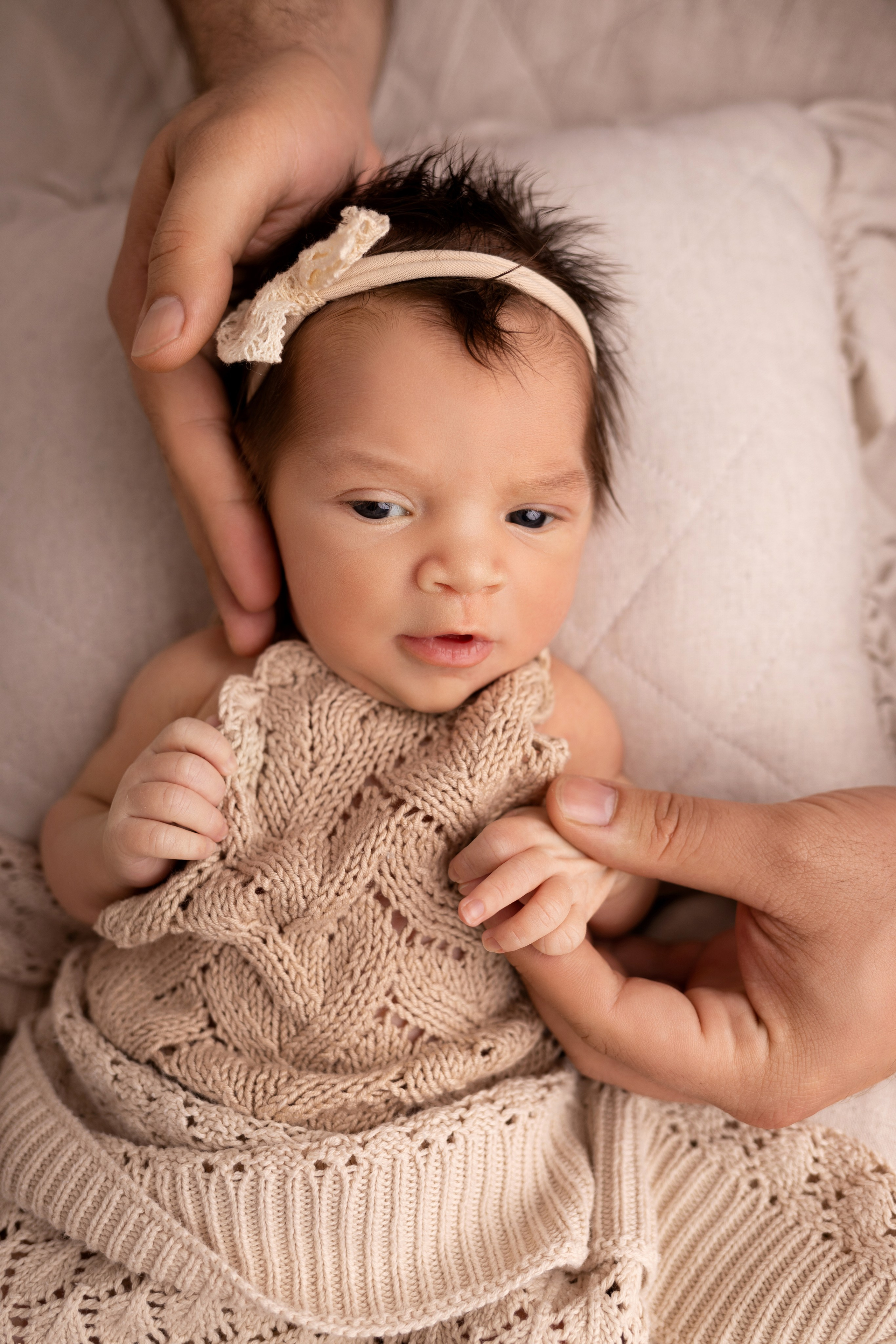 Newborn съемка в стиле Лайф. Фотограф новорожденных малышей в Омске и Омской области Эльвира Камаева
