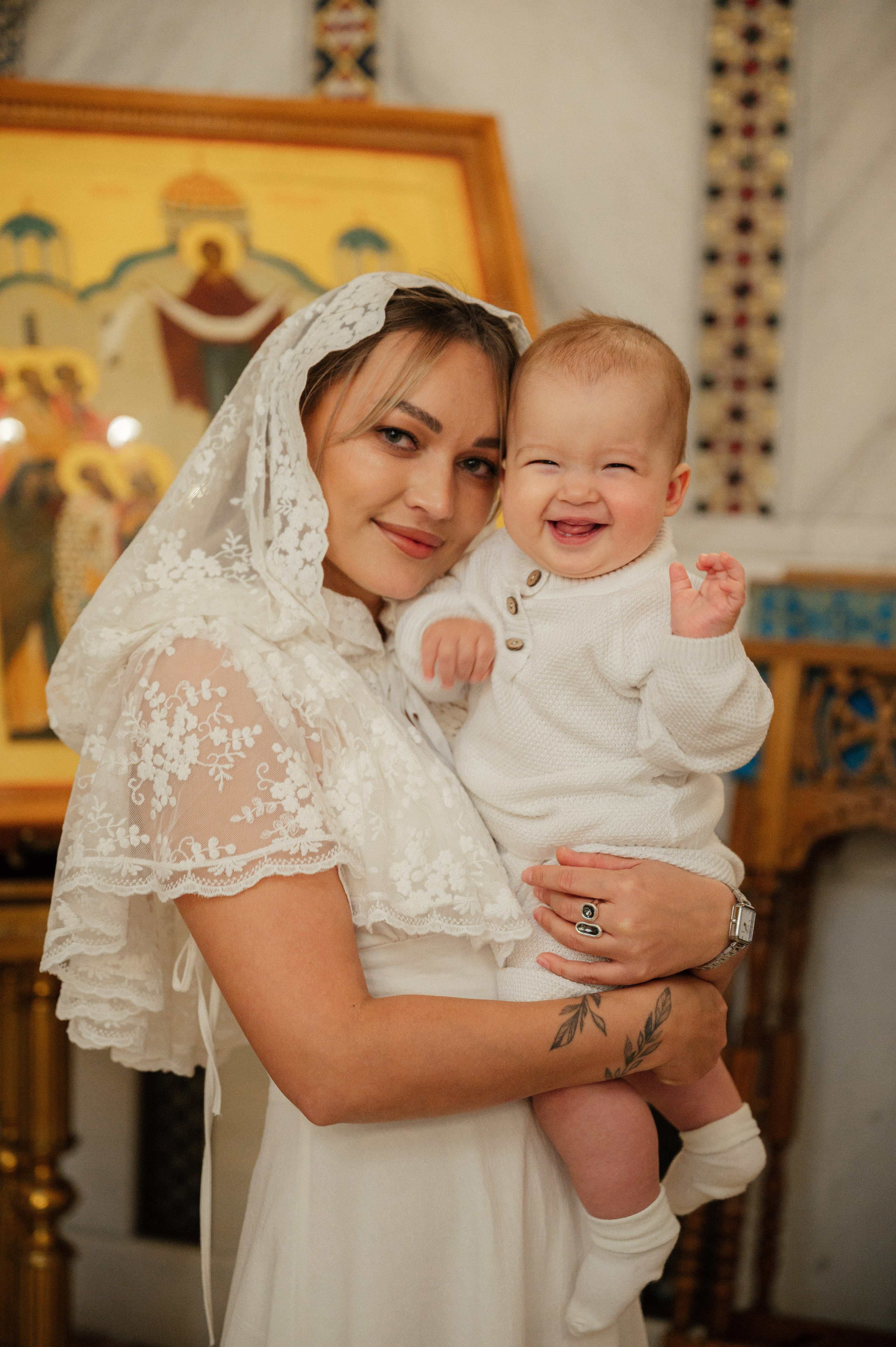 Крещение Димитрия Ясенево. Фотограф Алёна Мил