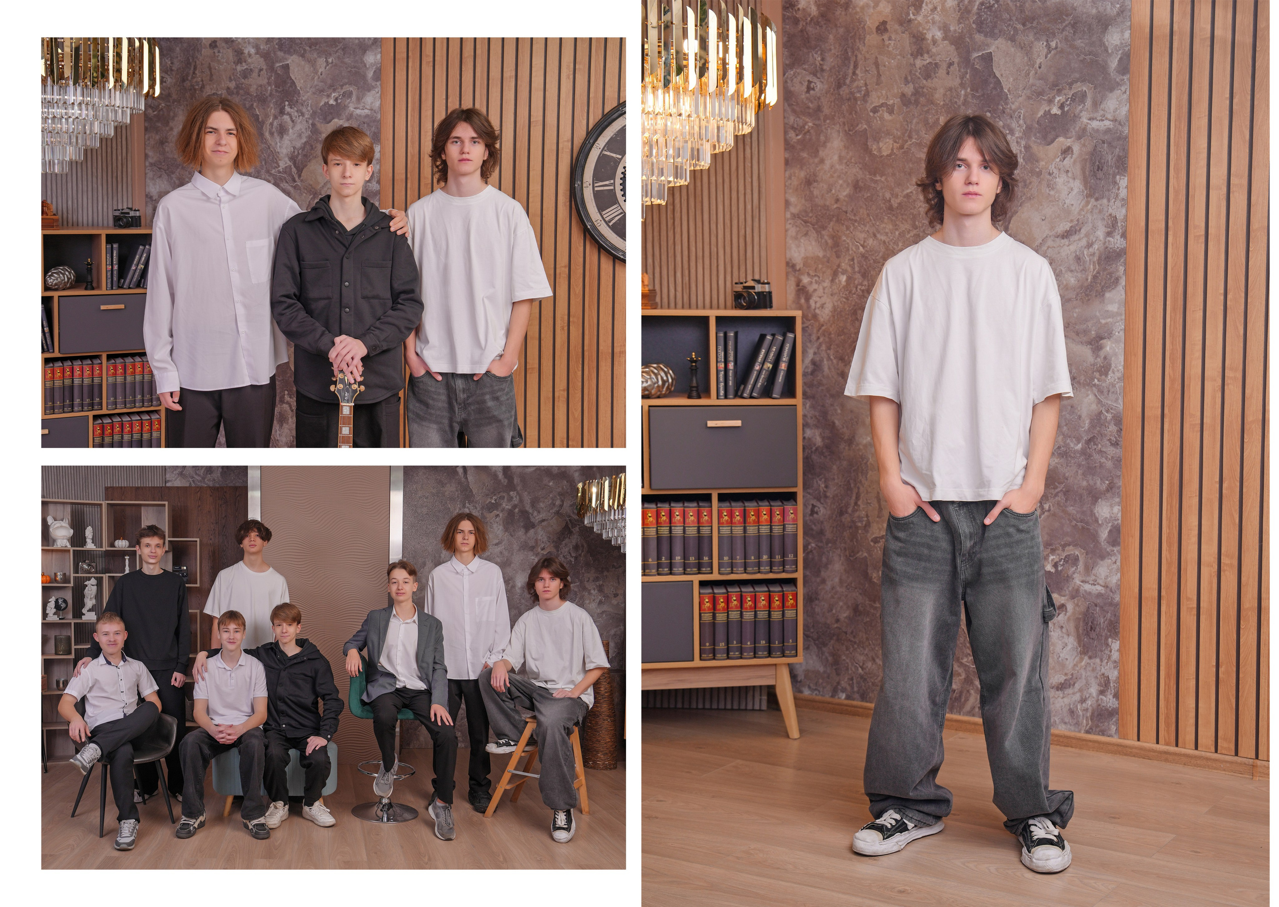 ШКОЛА 19 — 9 «В» класс. Красивый выпускной альбом в Краснодаре