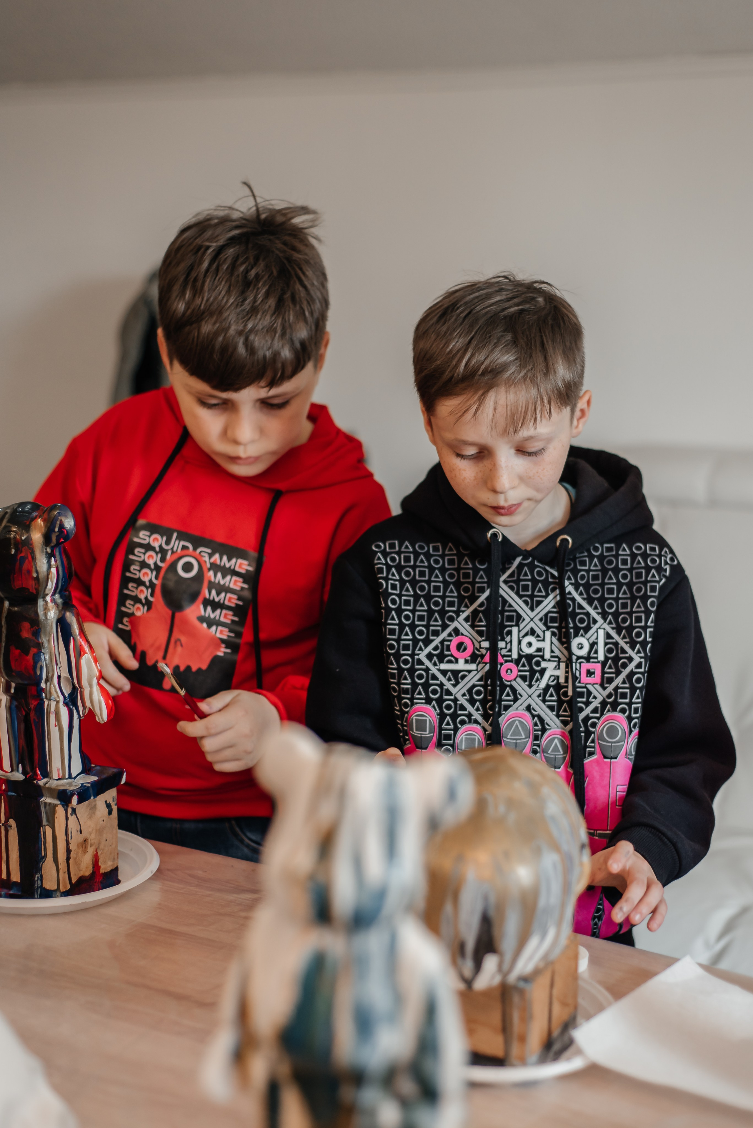 Роспись скульптур. Фотограф в Дзержинске Наташа Баева