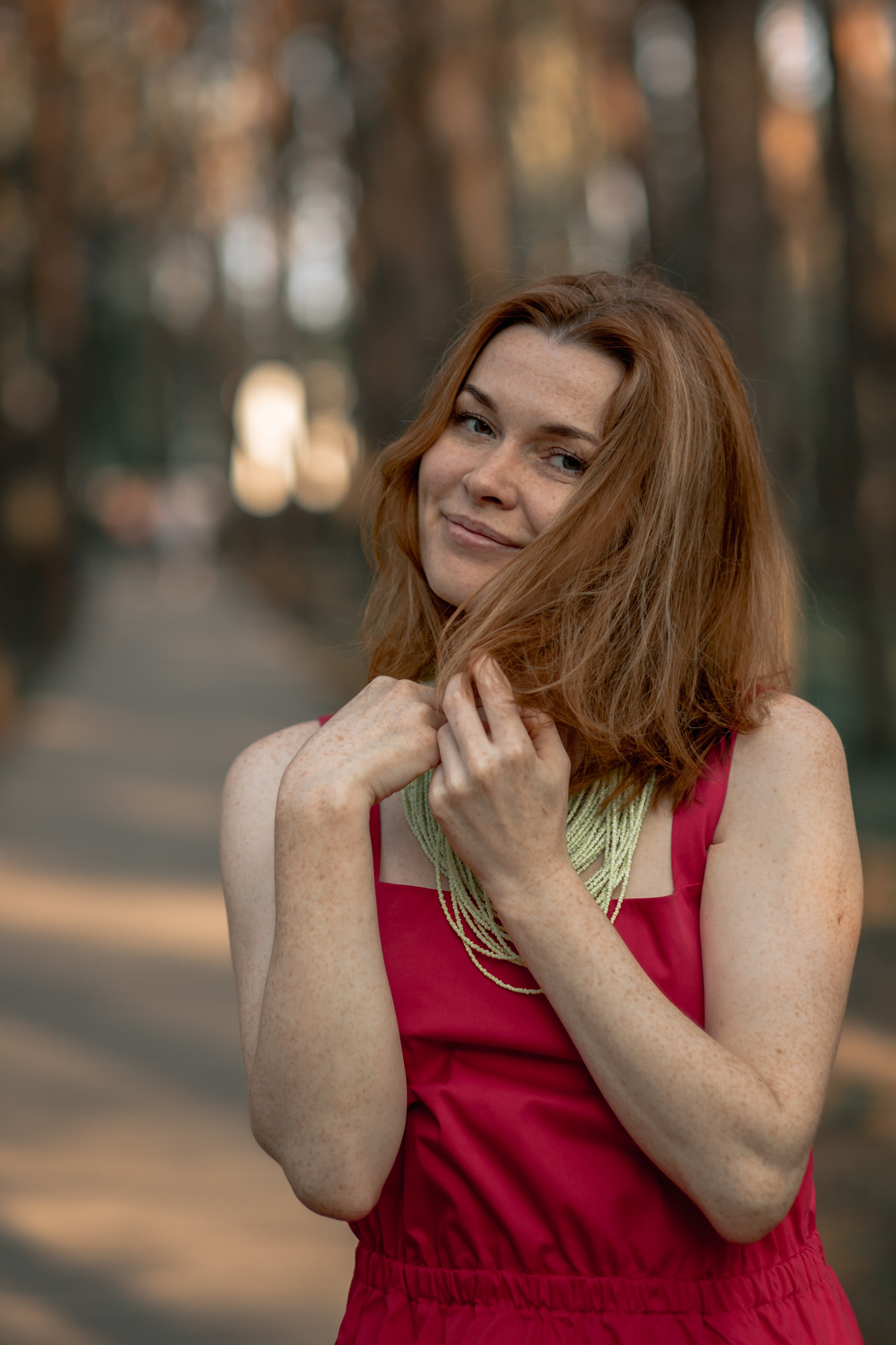 Инна_весна в парке. Фотограф Воронеж, Новая Усмань Мария Бублик