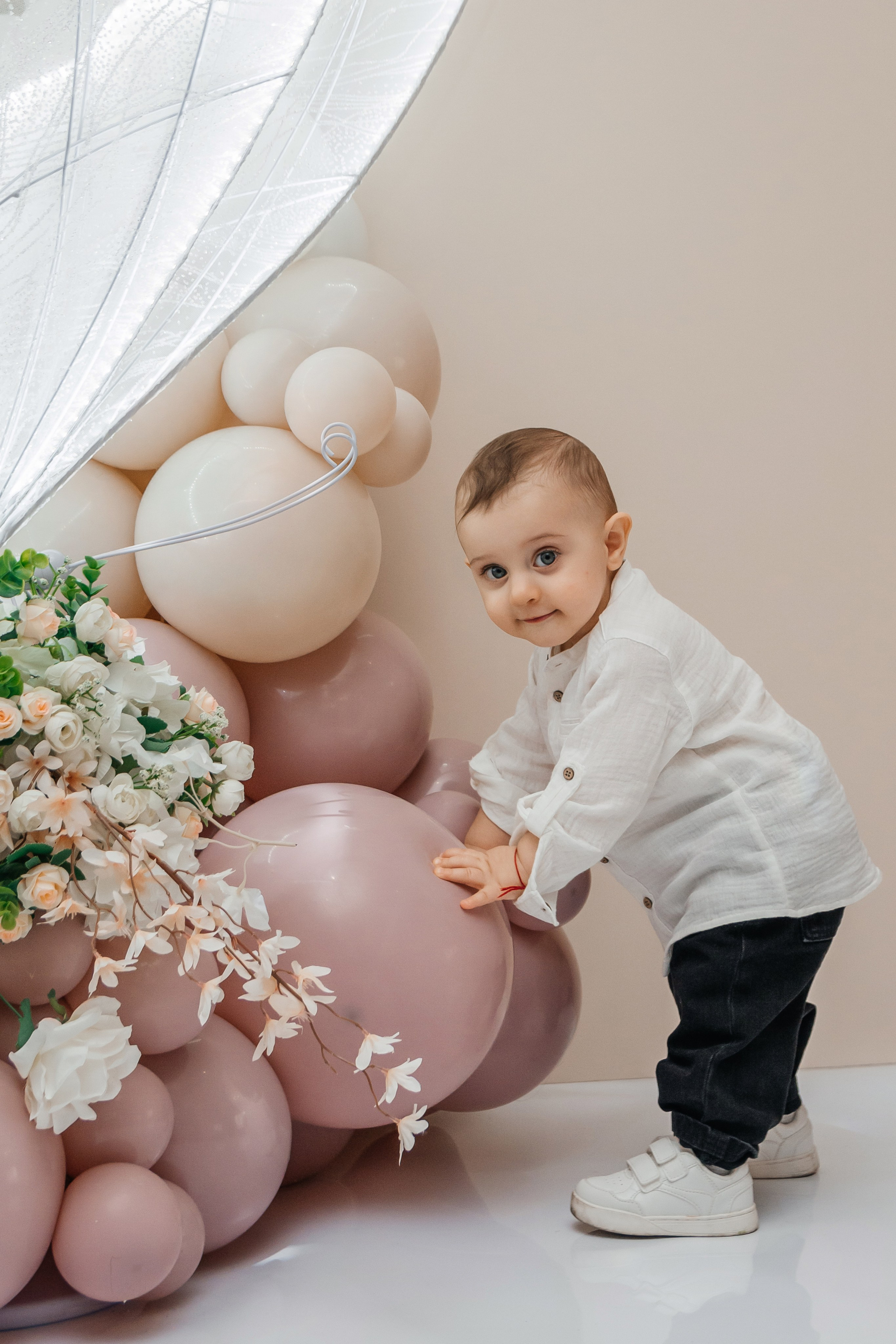 Съемка банкета на годик. Семейный и детский фотограф Кущ Наташа