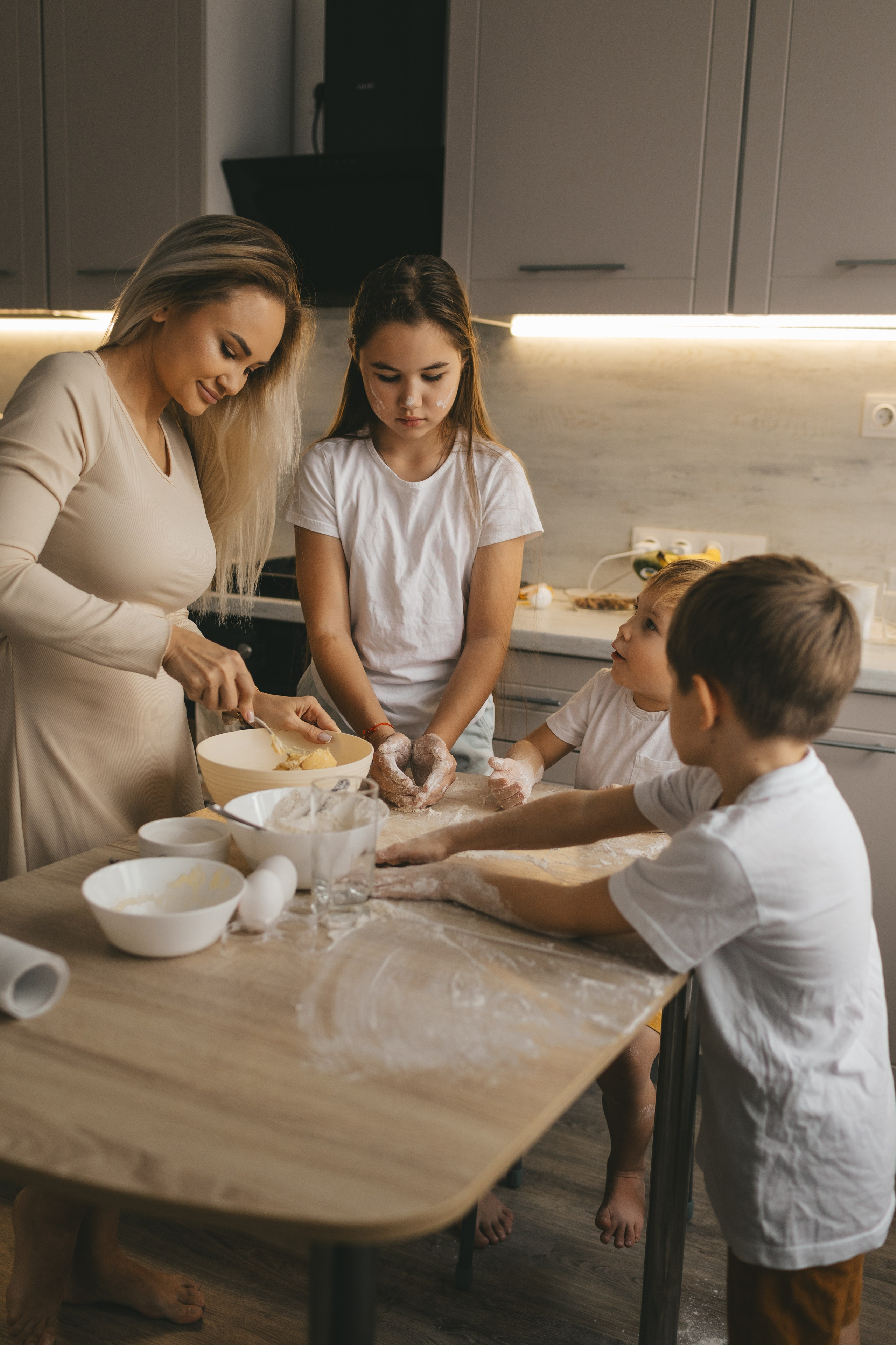 Готовим печеньки. Семейный и детский фотограф и видеограф в Москве, Дрокина Наталья