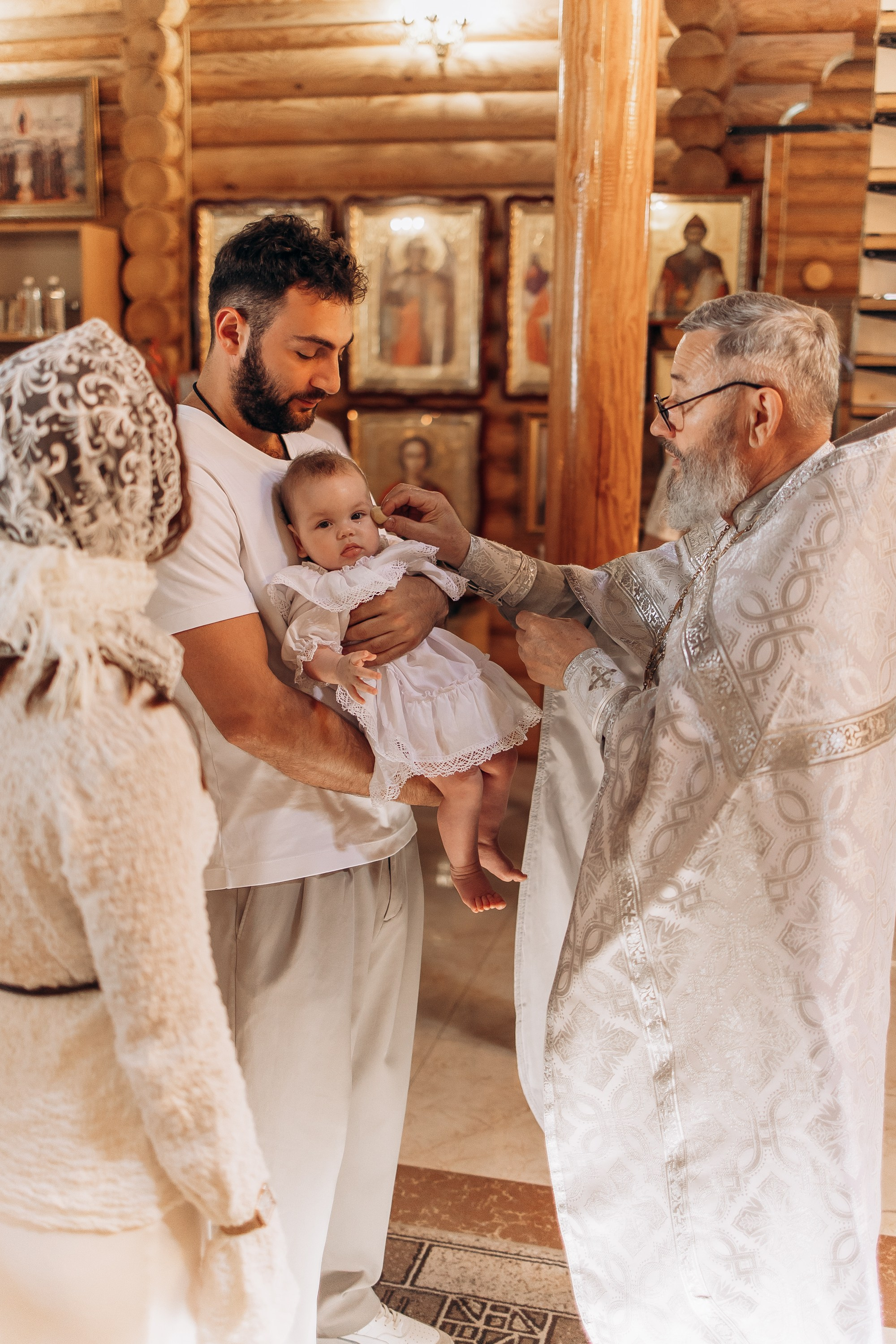 Таинство Крещения Татии. Семейный фотограф в Краснодаре Храмова Анна