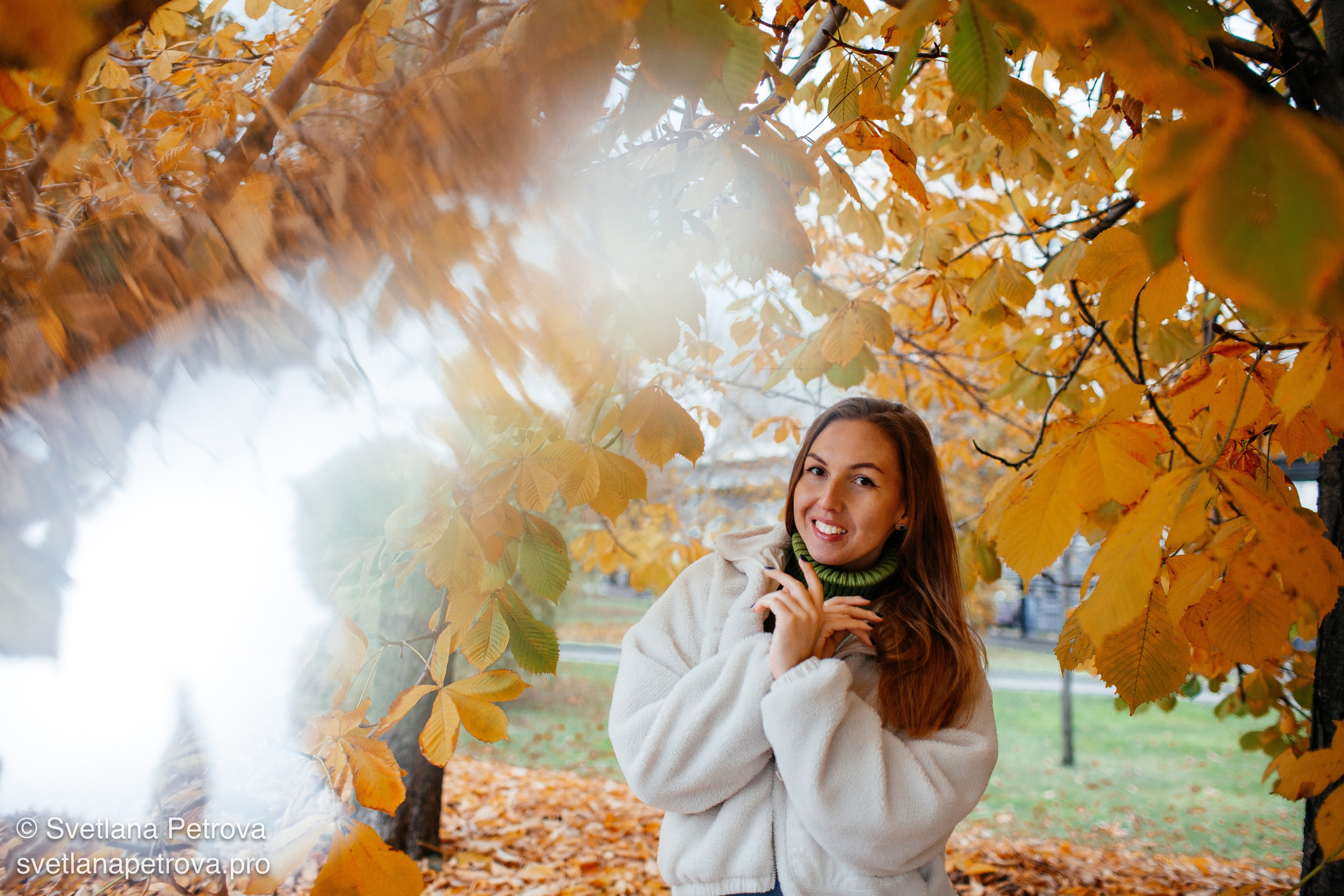 Индивидуальная съёмка на ВДНХ. Осень 2025. Фотограф Светлана Петрова
