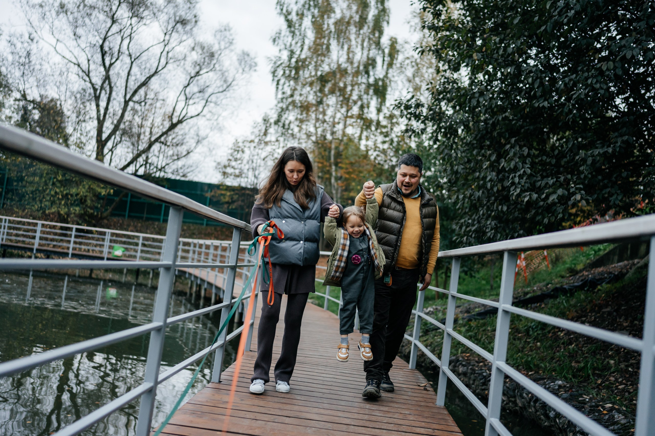 Семейная фотосессия в парке. Семейный фотограф в Москве Ирина Жур