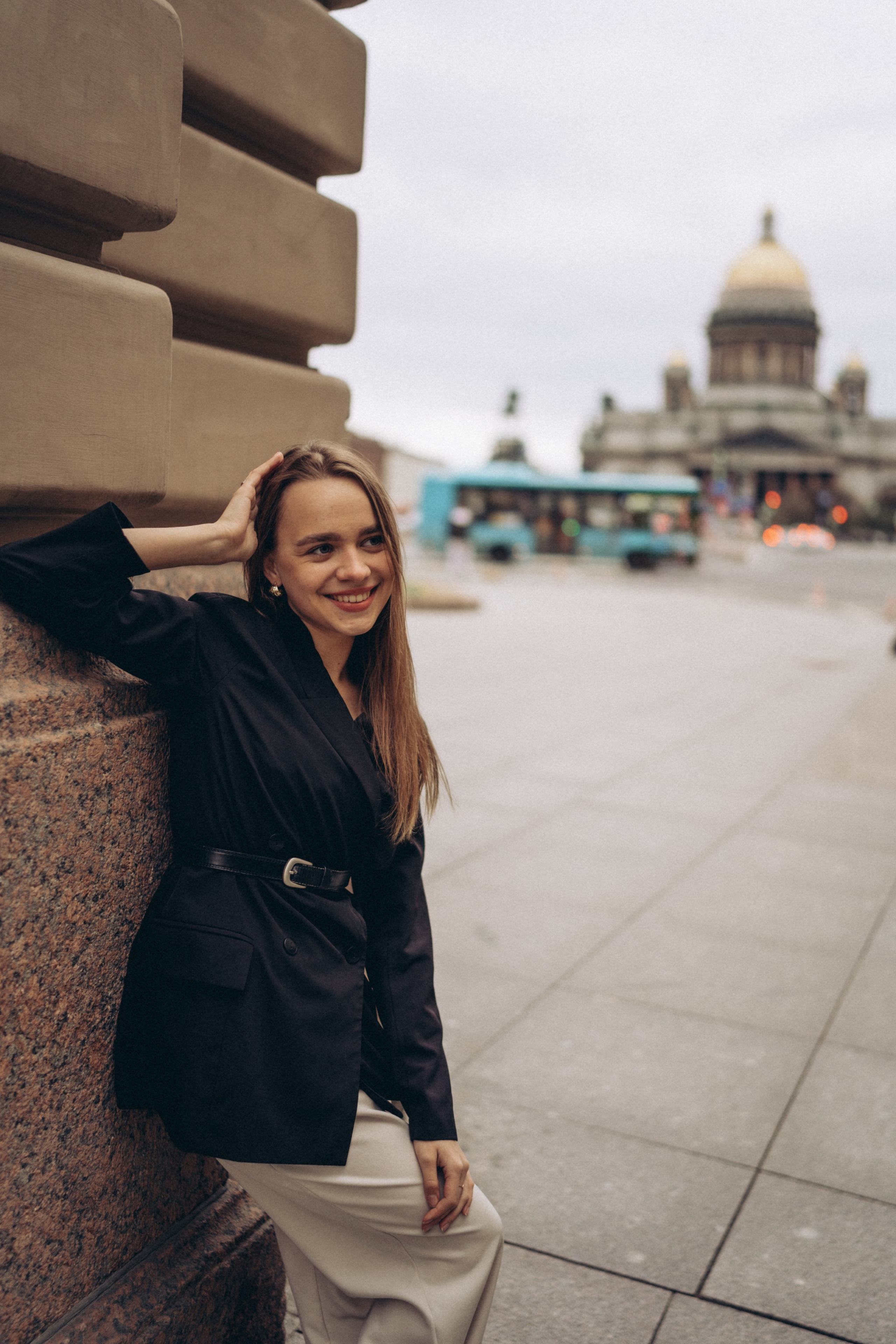 Анна / Прогулка по городу. Фотограф в Санкт-Петербурге — Лучина Екатерина