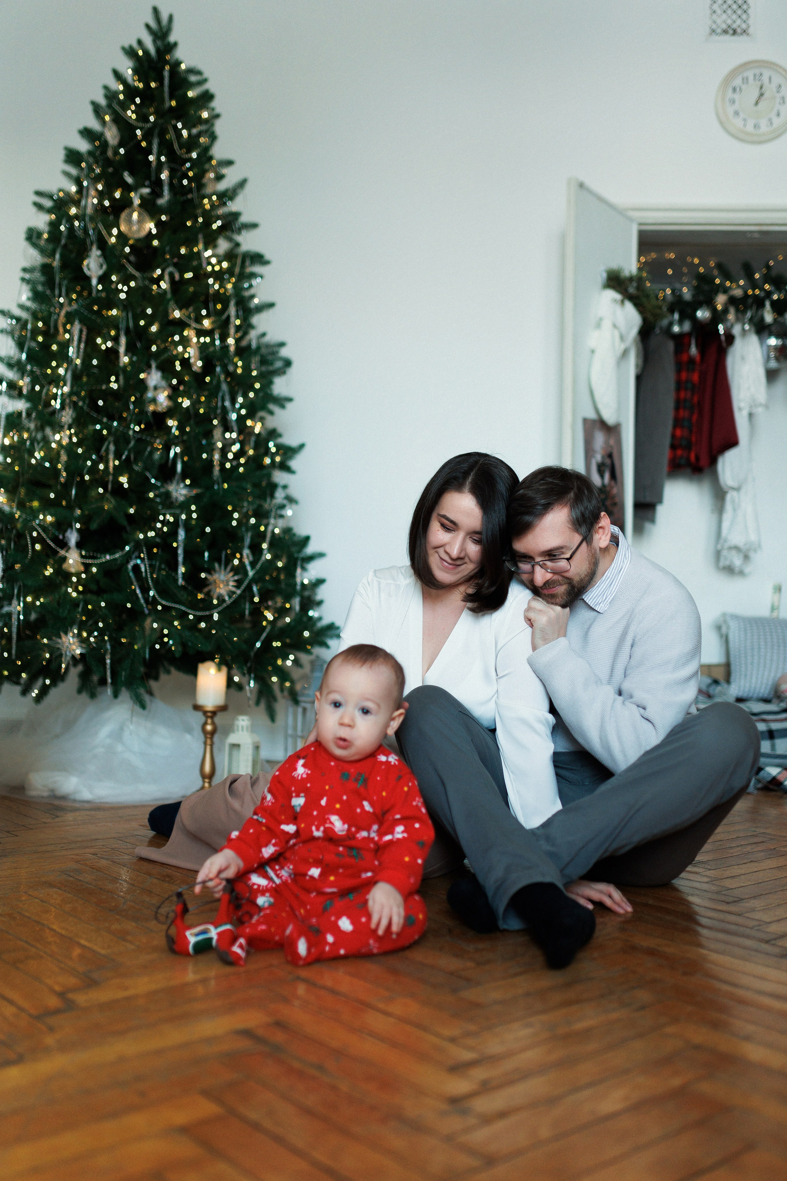Олег, Анастасия и маленький Костя. Настя Оленченко, портретный/семейный фотограф на цифру и плёнку Москва