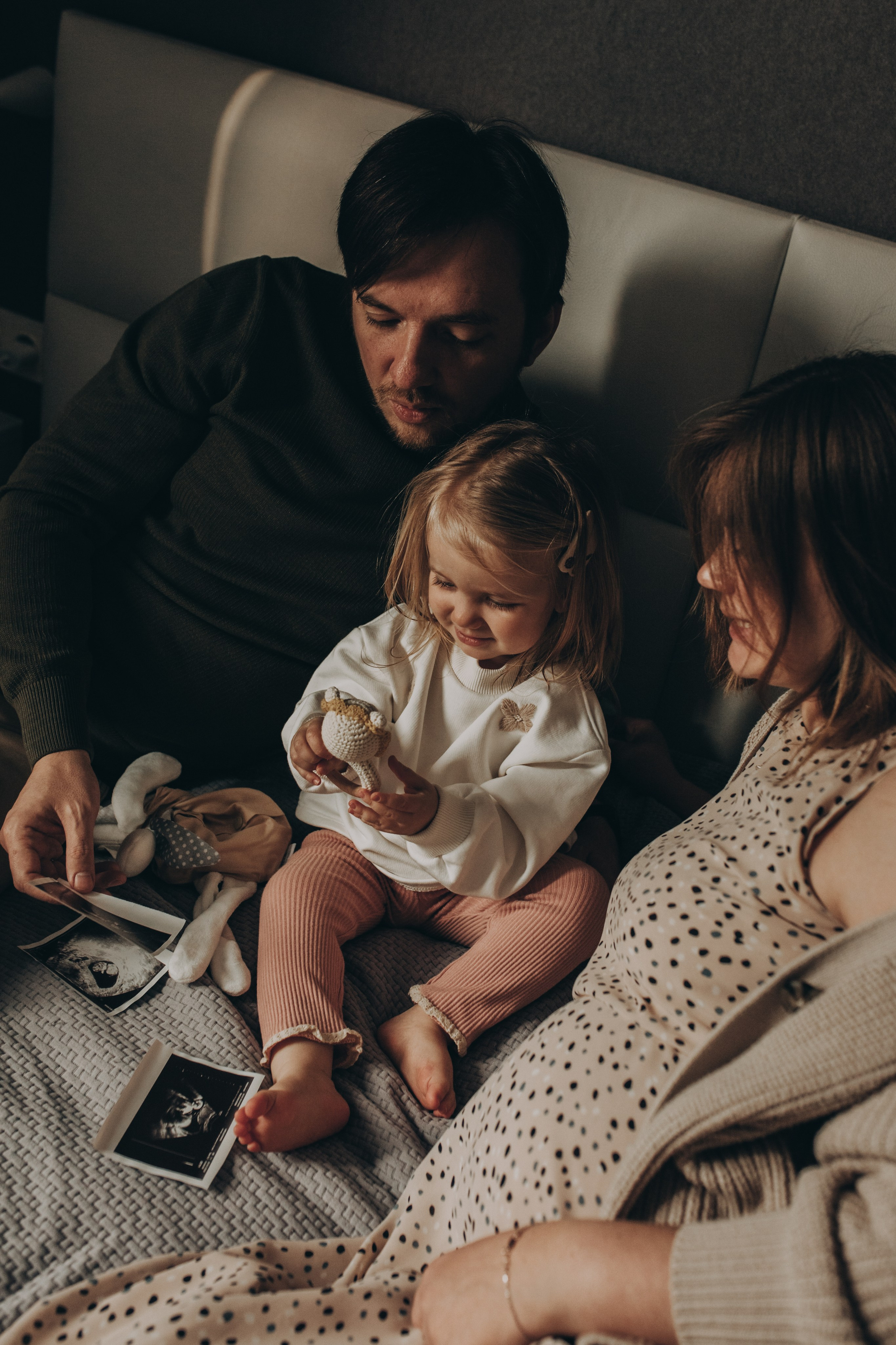 Наташа, Михаил, Вероника. Семейный фотограф Полина Сарина Москва