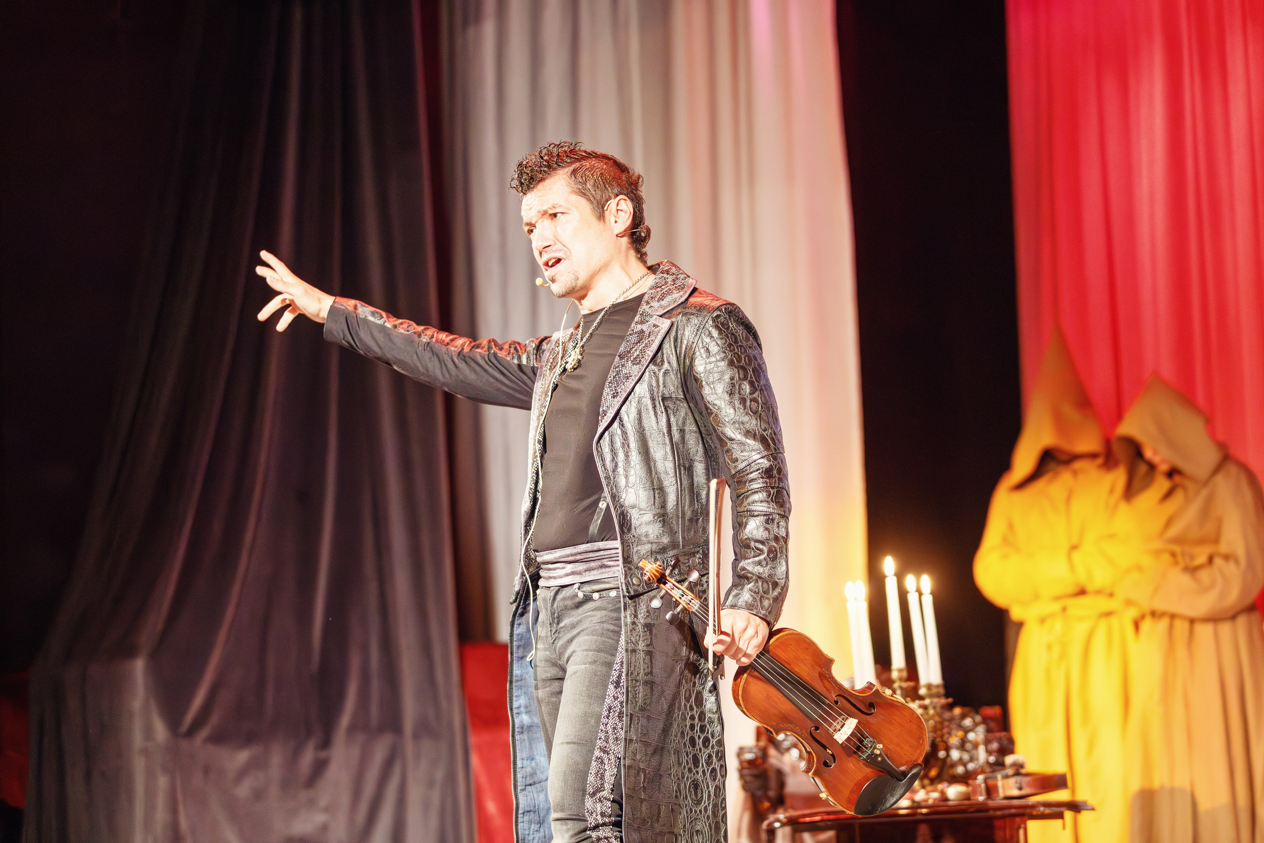 Мюзикл. Скрипка Паганини. Бэкстейдж. Фотограф портретист в Троицке и Москве Иван Парусиди