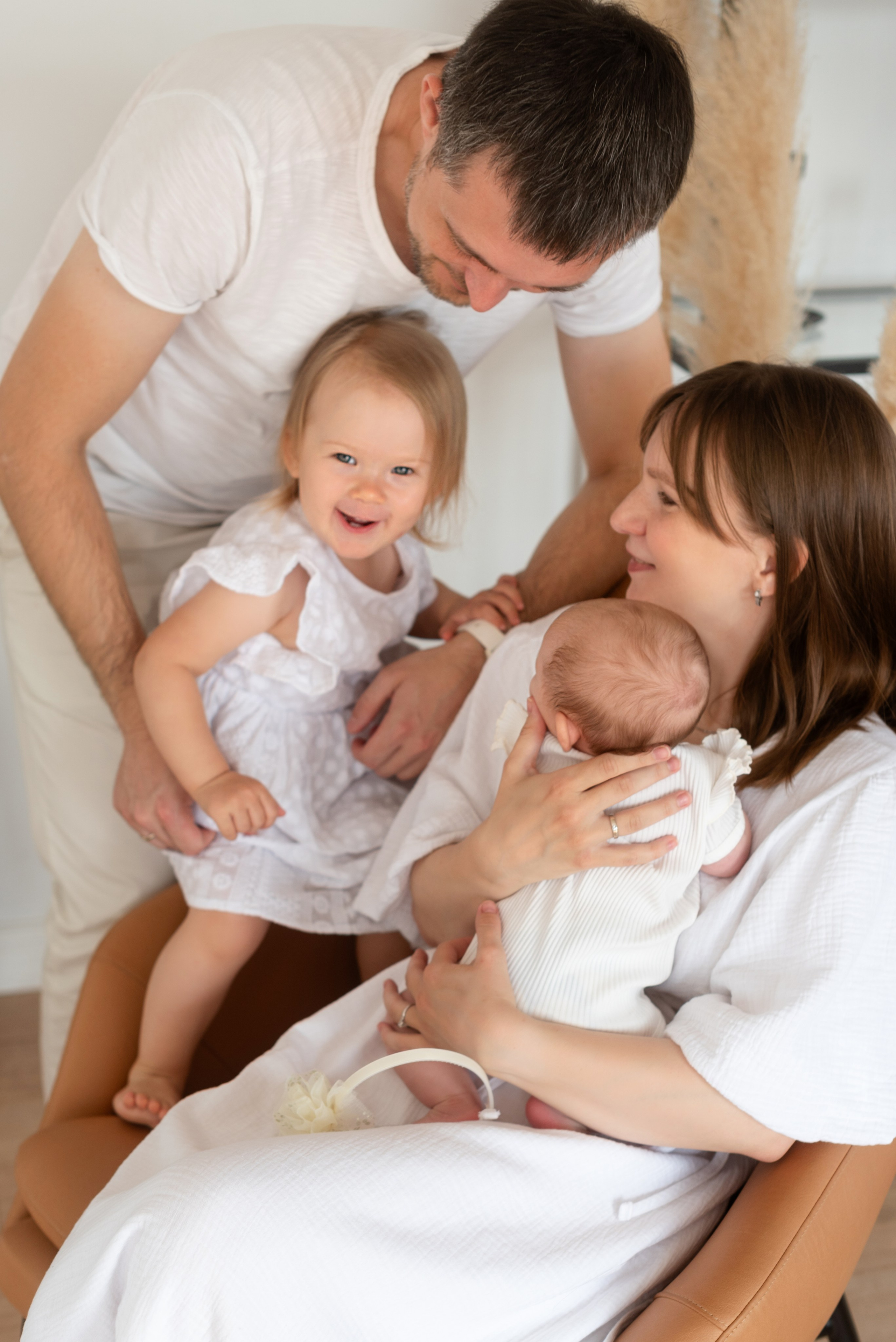 Сестренки. Фотограф новорожденных Елена Панова