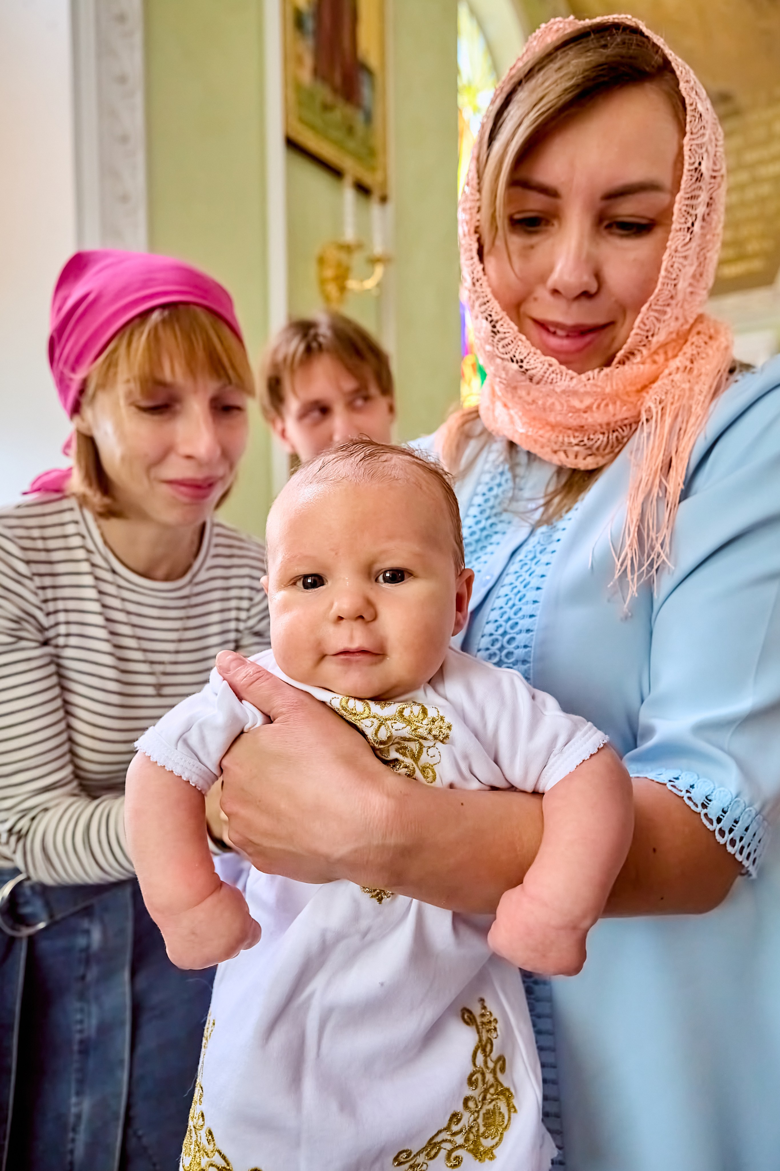 Фотографии Крещения младенца Алексея