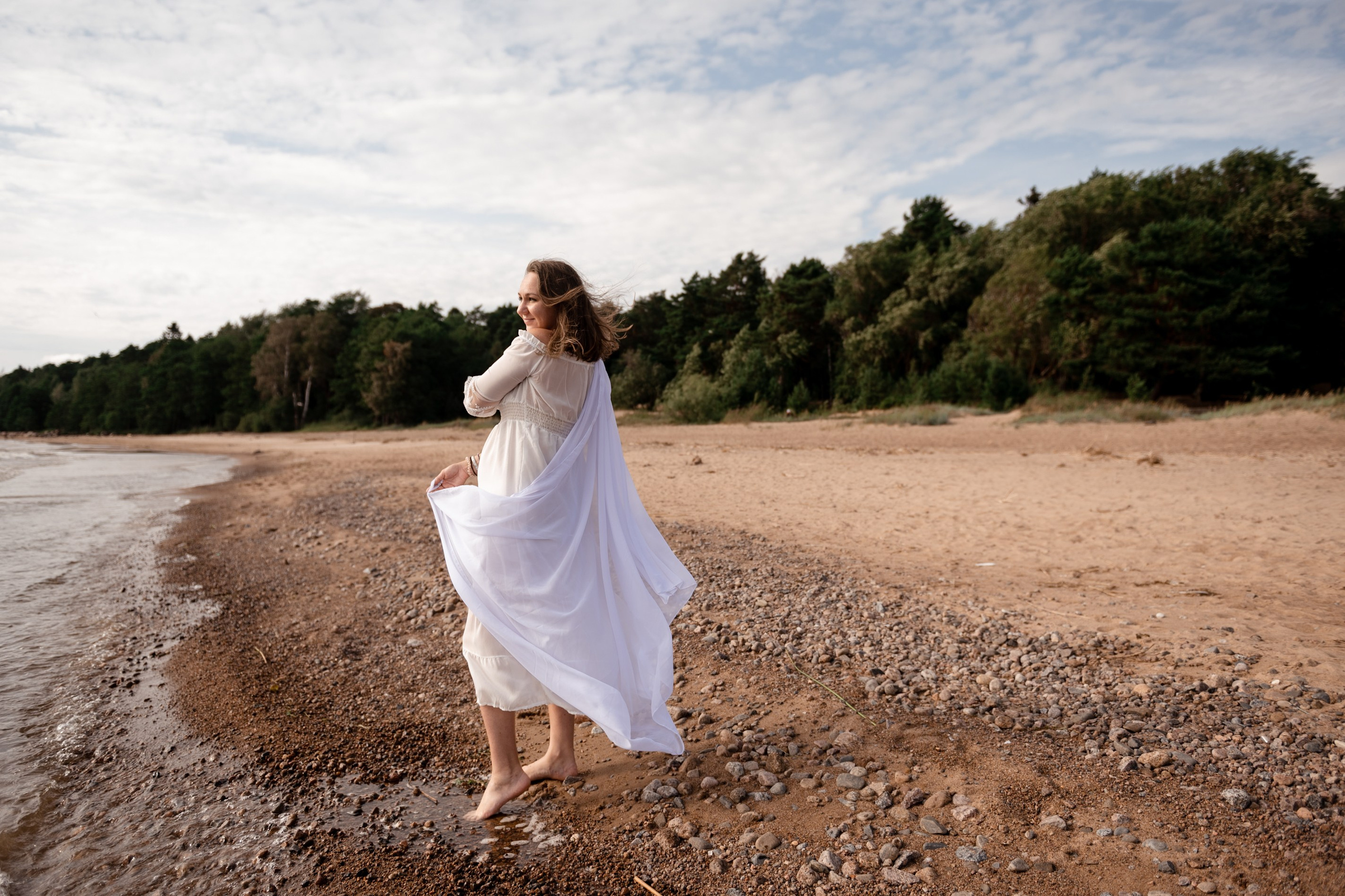 Финский залив. Мы тебя ждем, малыш!. Свадебный и семейный фотограф София Невская