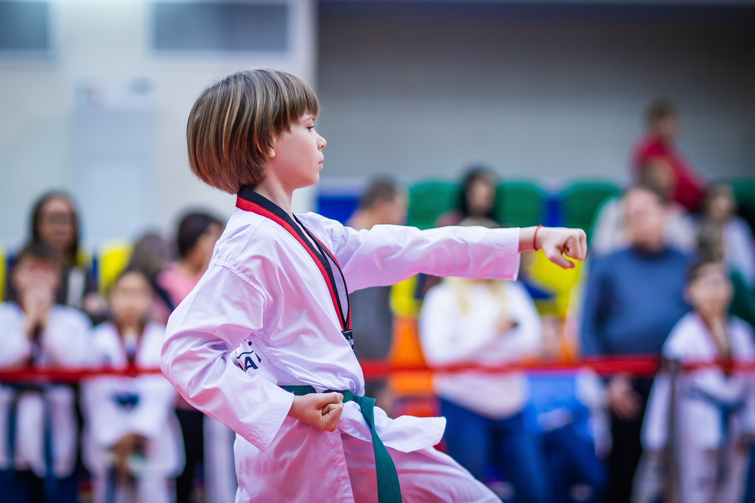 Турнир Федерации детского тхэквондо России по дисциплине ПХУМСЭ. Спортивный фотограф Максим Серегин