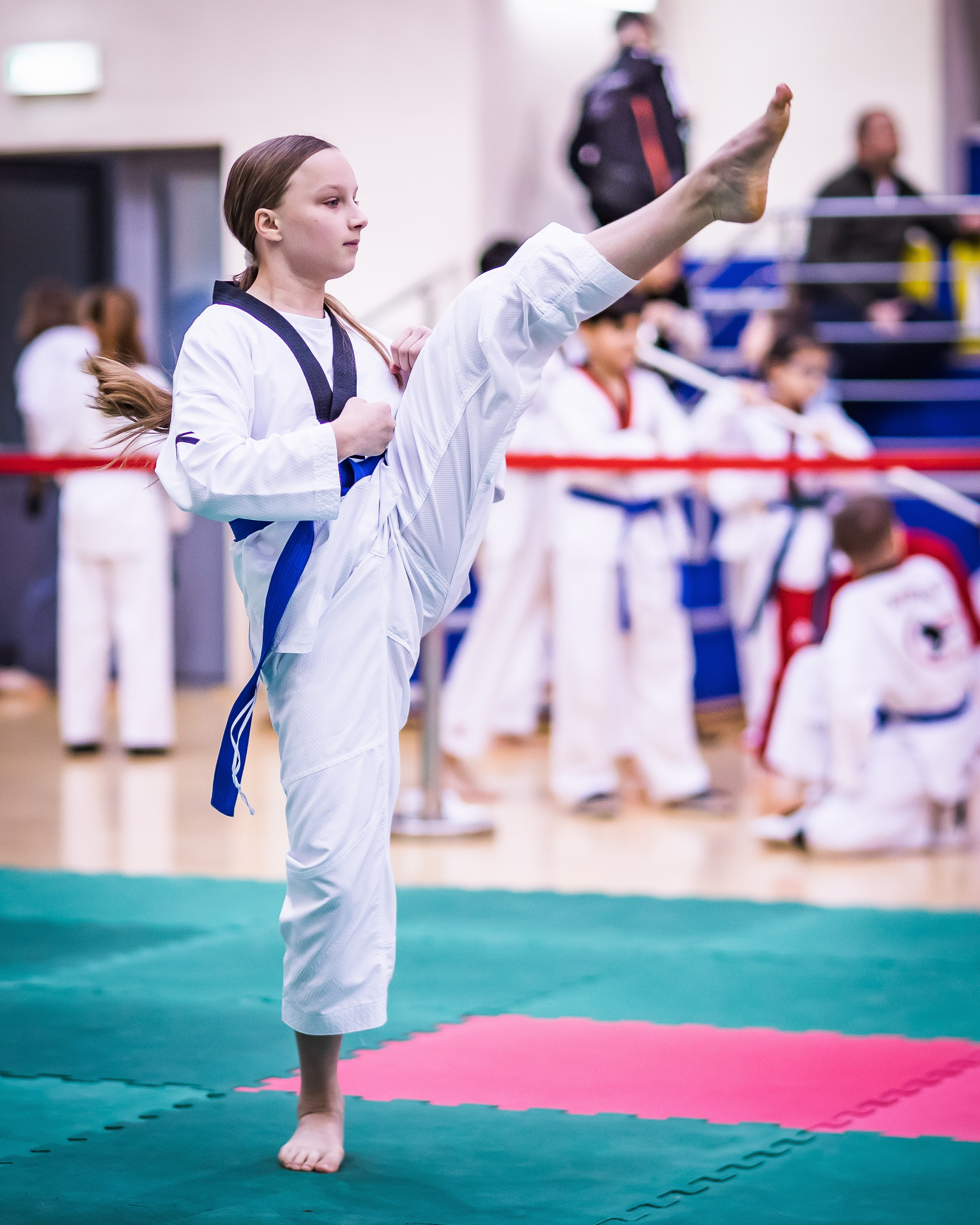 Турнир Федерации детского тхэквондо России по дисциплине ПХУМСЭ. Спортивный фотограф Максим Серегин